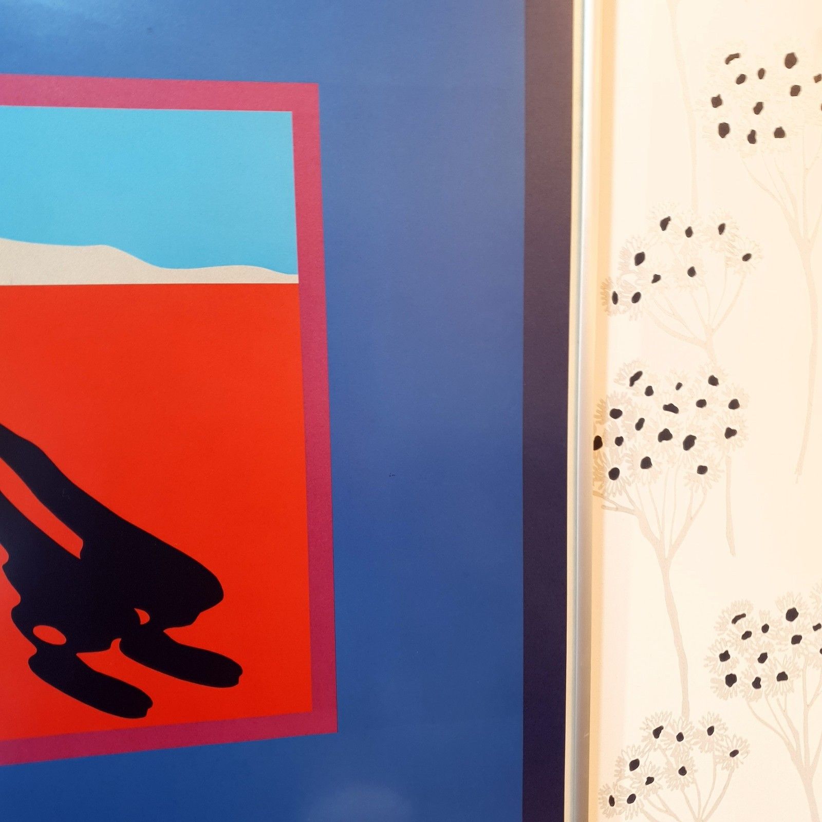 photo for sale Ernest Trova 1970 Serigraph Print Pace Pop Art Gallery Exhibition Metal Frame