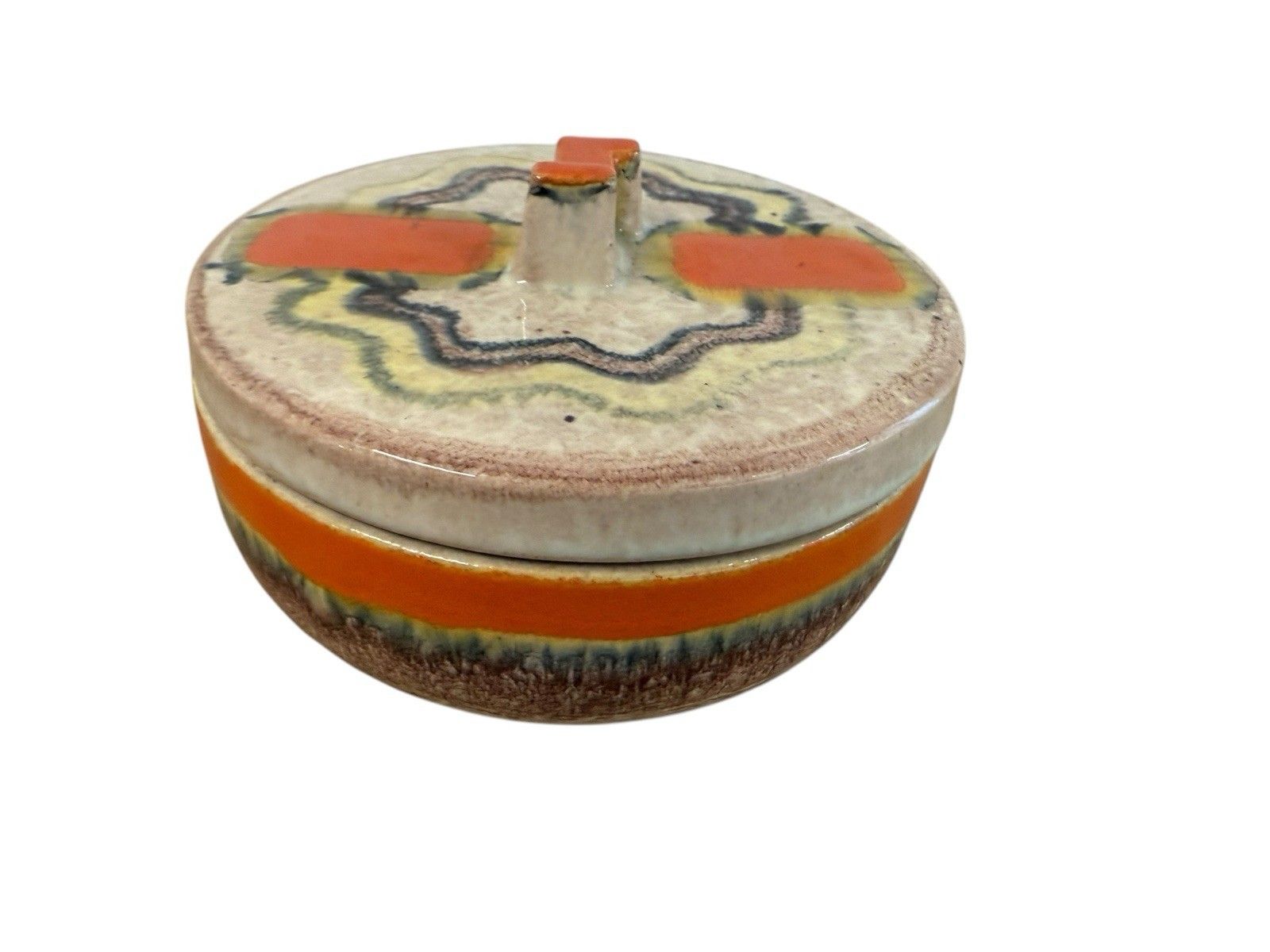 Art Deco Dumler & Breiden Pottery Lidded Pot photo 95.0