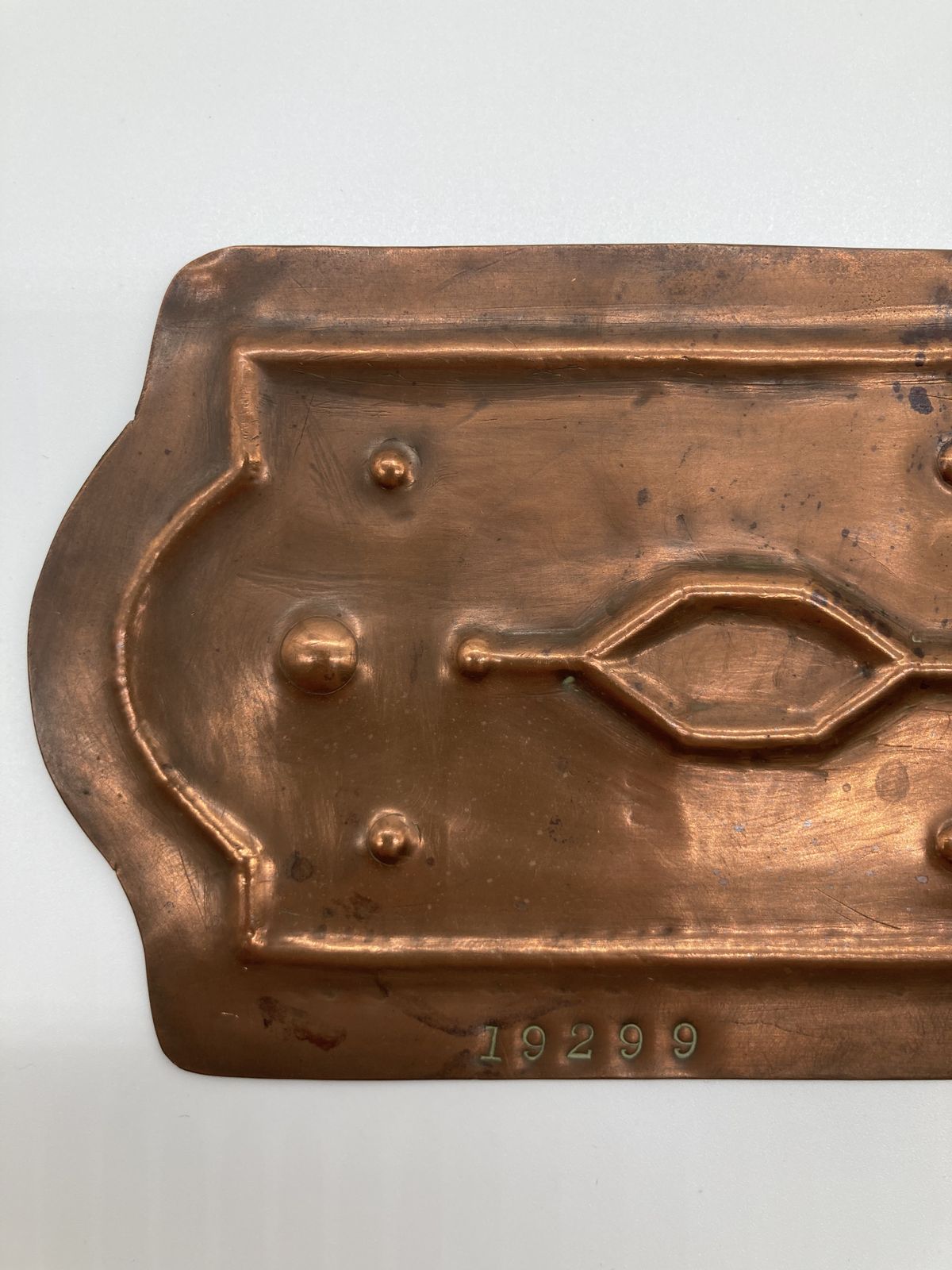 Set Of Arts And Crafts Copper Finger Plates photo Home Fixtures
