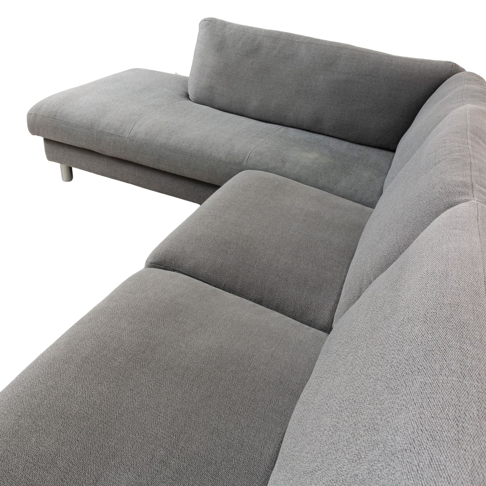Erpo Cl 500 Fabric Corner Sofa Gray photo Furniture