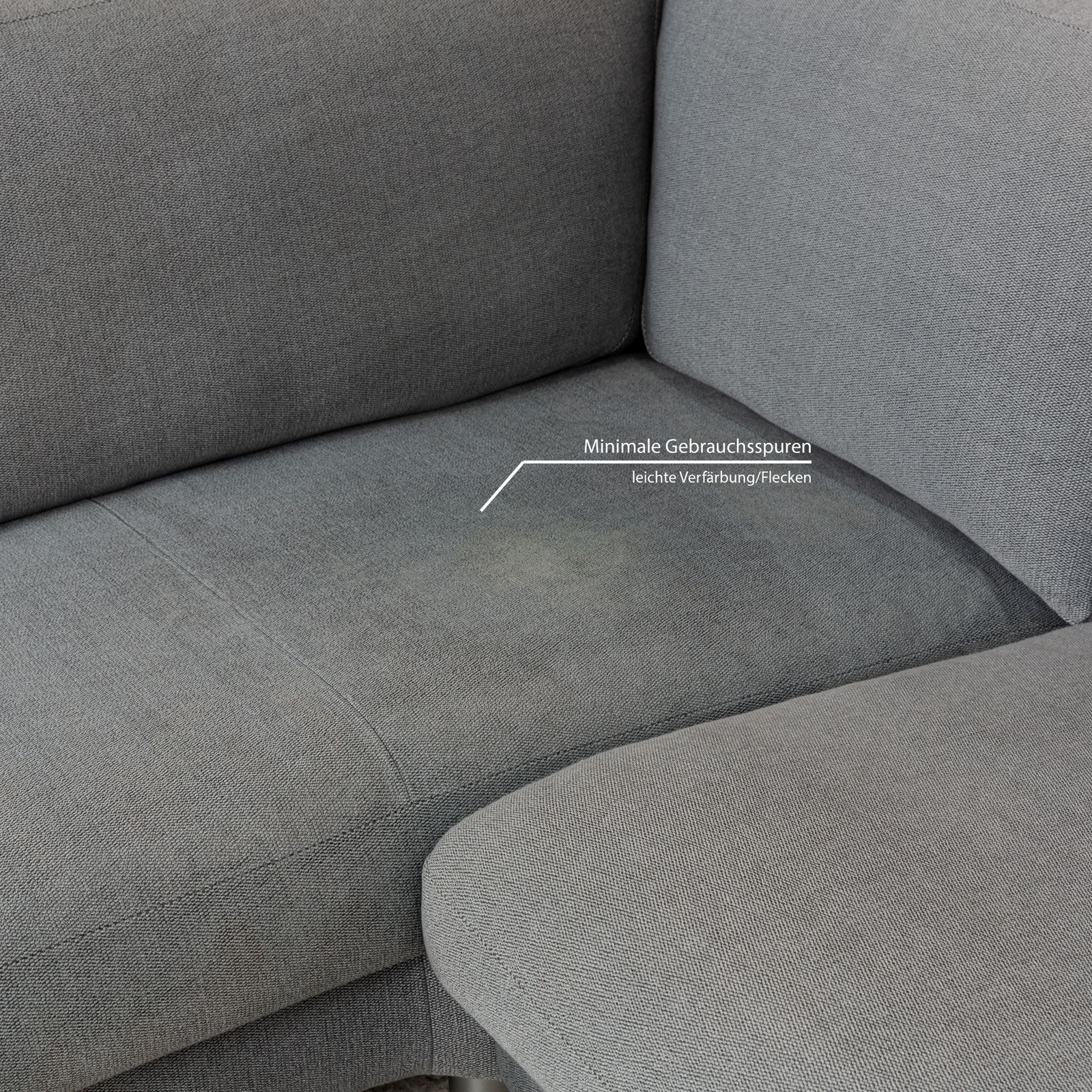 Erpo Cl 500 Fabric Corner Sofa Gray photo 3912.0