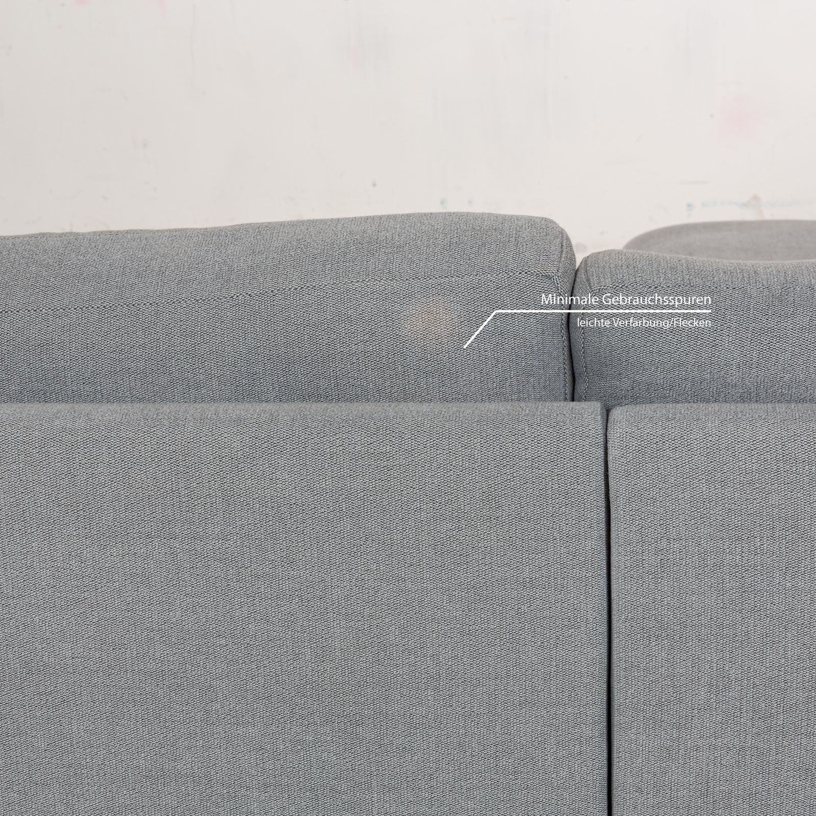 Erpo Cl 500 Fabric Corner Sofa Gray photo vinterior