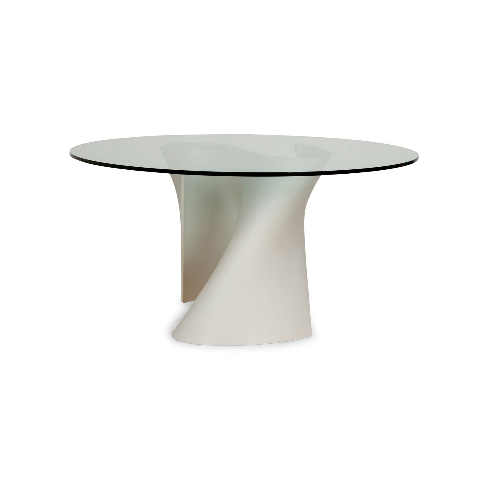 Mdf Italia S Tavle Glass Dining Table White Cream