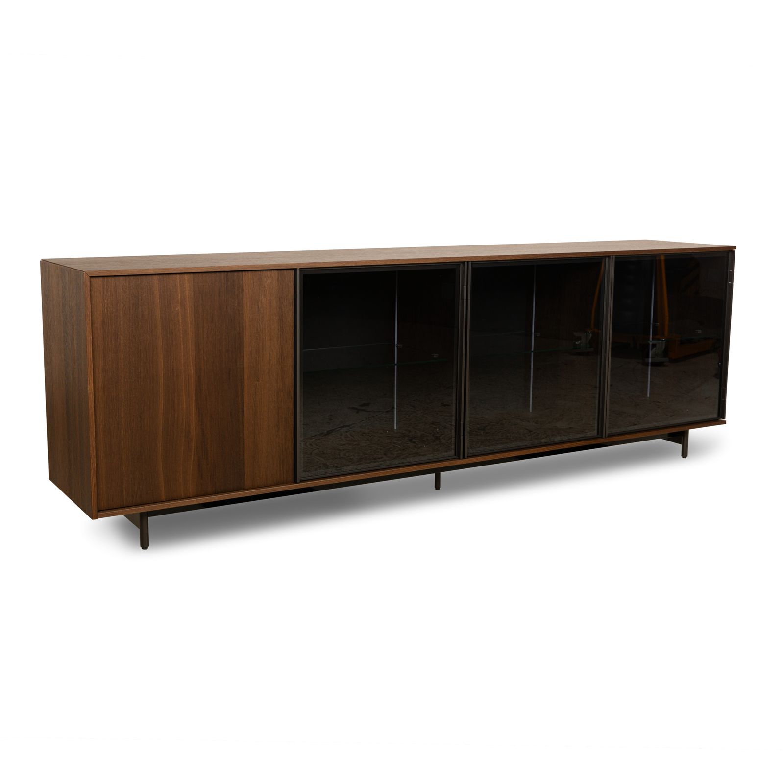 Buffet Diotti en bois brun photo for sale