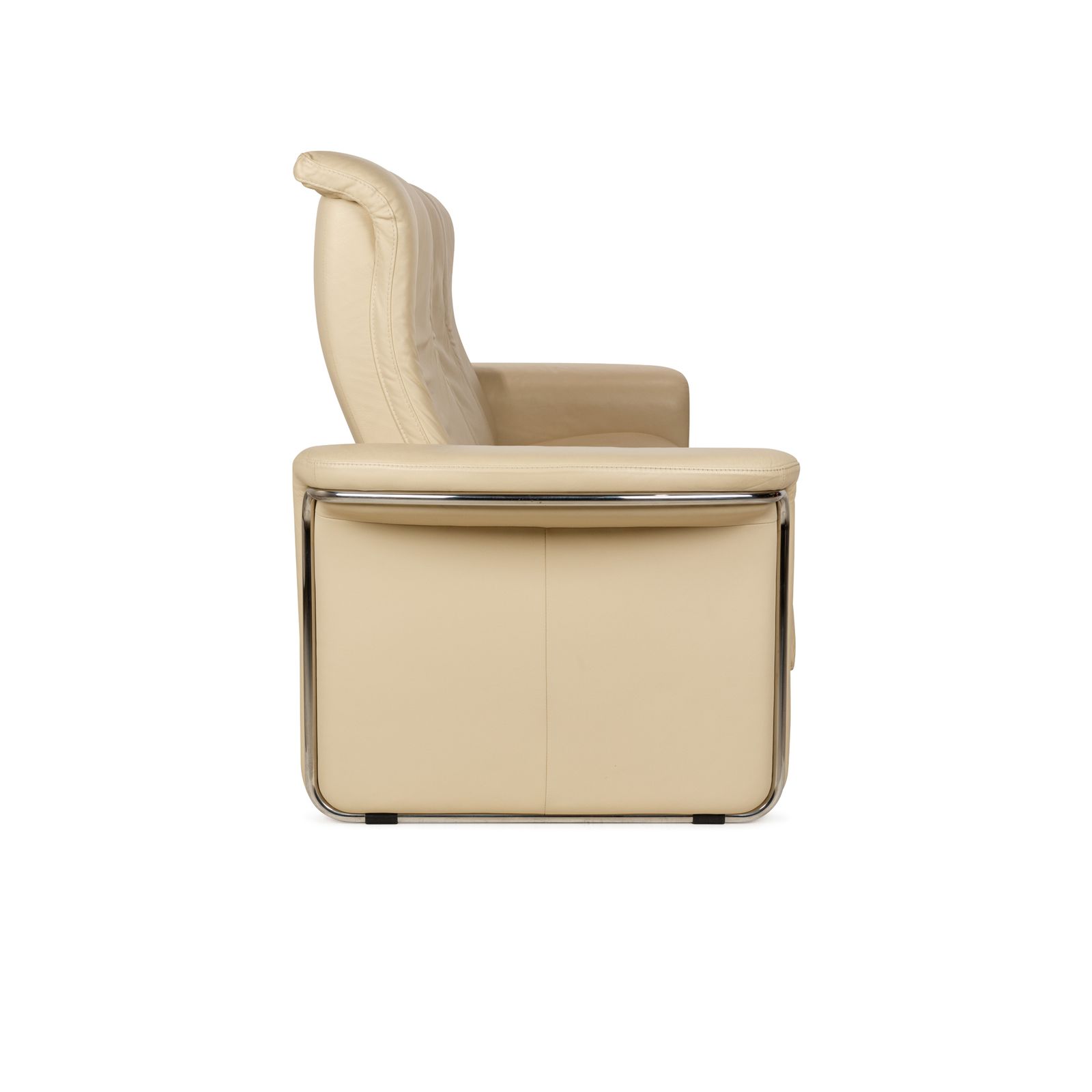 Mobilier Canapé 3 places Stressless Soul en cuir crème, fonction manuelle photo
