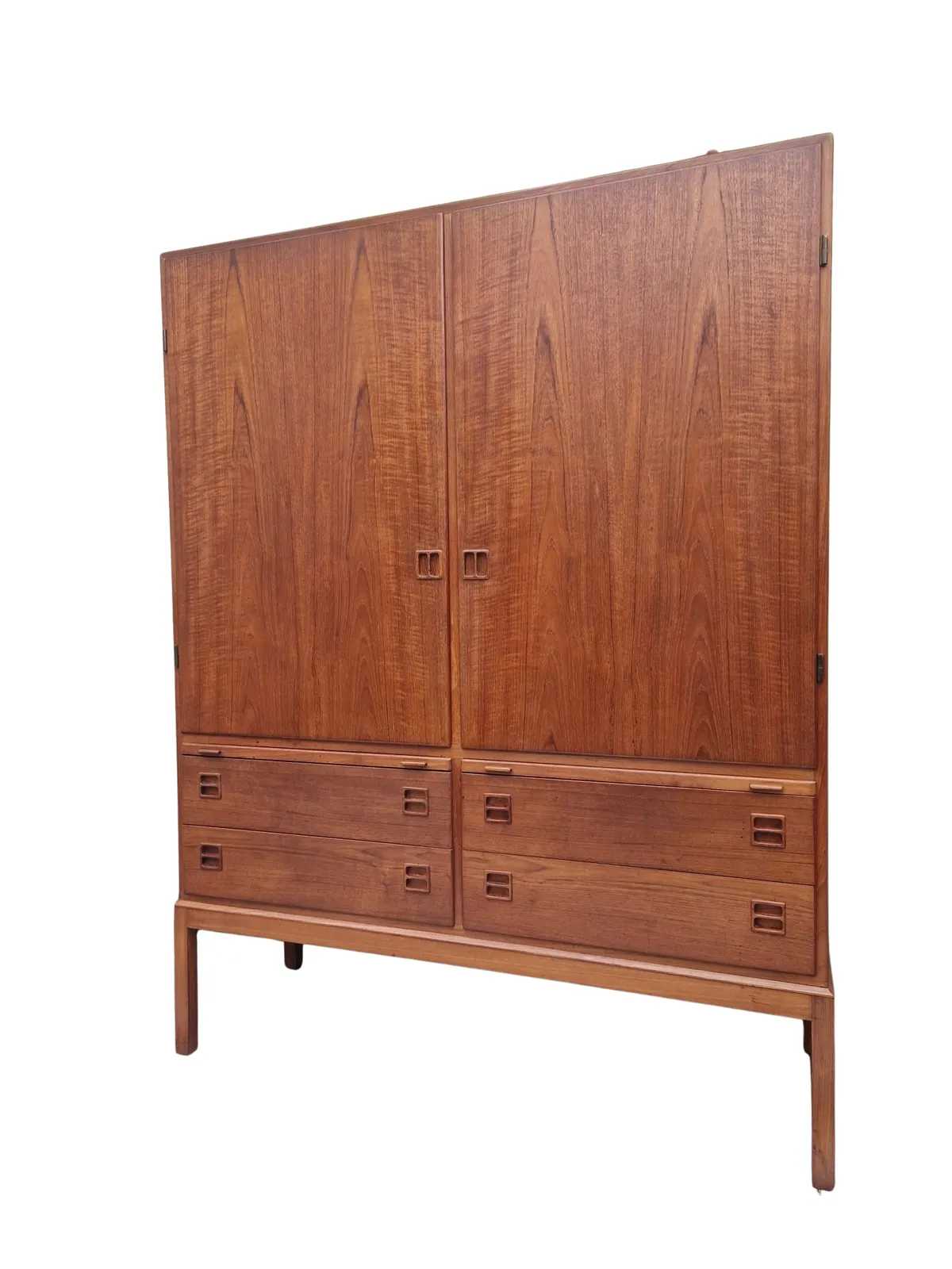 Mid Century Danish Teak Cabinet By Johannes Andersen For Bernhard Pedersen, C. 1960s photo furniture