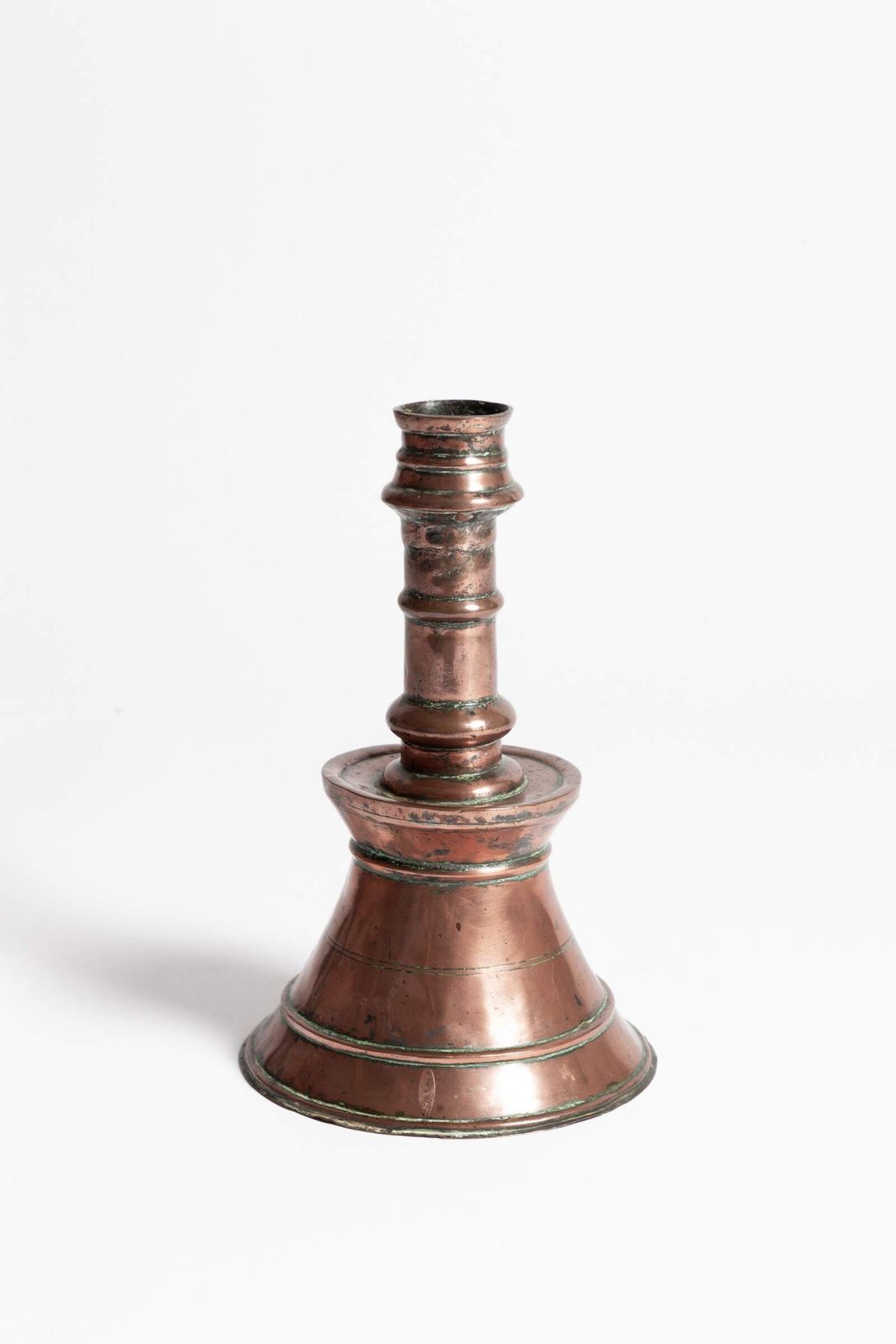 Pair Of 19th Century Ottoman Copper Candlesticks photo for sale