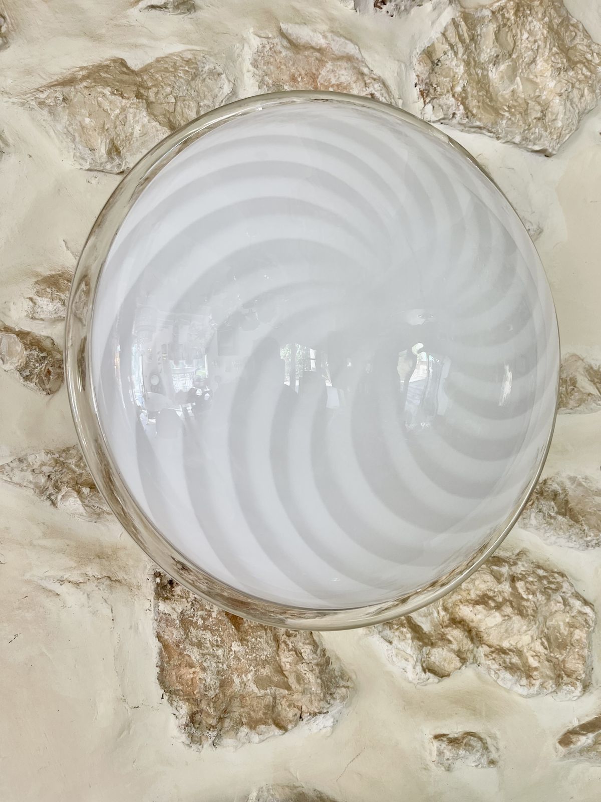 Vistosi By Vetri Wall Lighting Pair Murano Glass 42 Cm , Italie 1980s photo 800.0