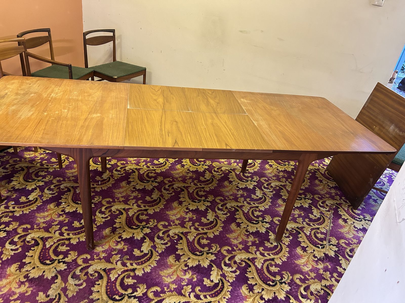 Vintage Teak Dining Table And Chairs photo Furniture