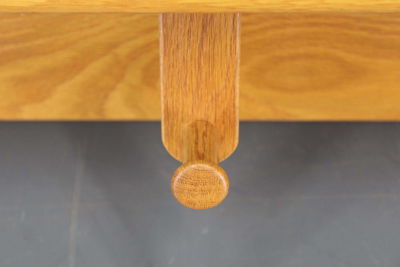 photo furniture 1970s Rare Aksel Kjersgaard Ash Wood Wall Hanger, Denmark