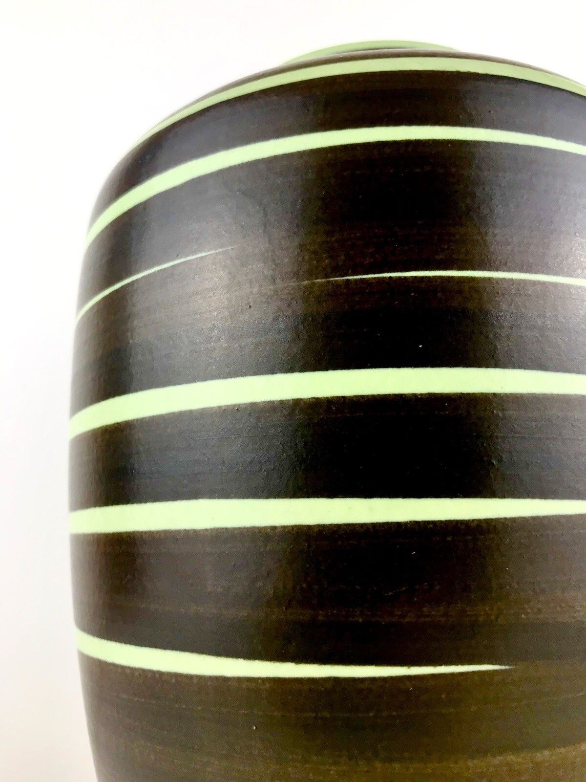 Edgy Ilkra Keramik Vase West German Pottery 1950s photo furniture