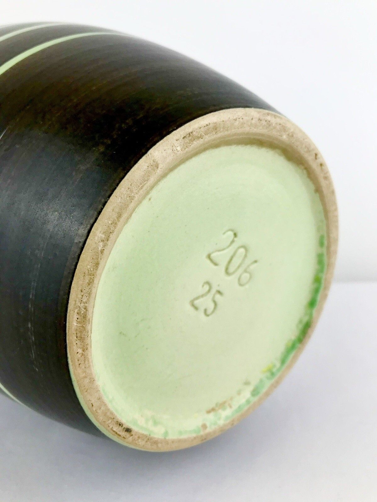 photo for sale Edgy Ilkra Keramik Vase West German Pottery 1950s