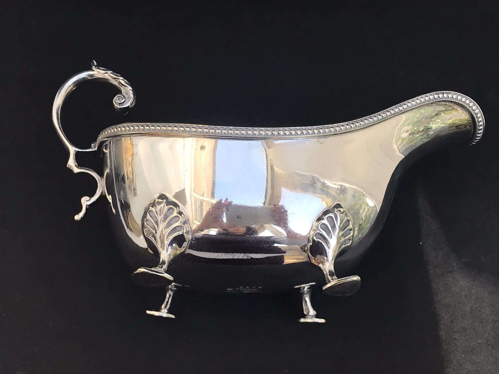 Tea Caddy Canister Silver Plated England Engraved Box Collector Gift Jar Silver Plated Wedding Gift photo 377.0