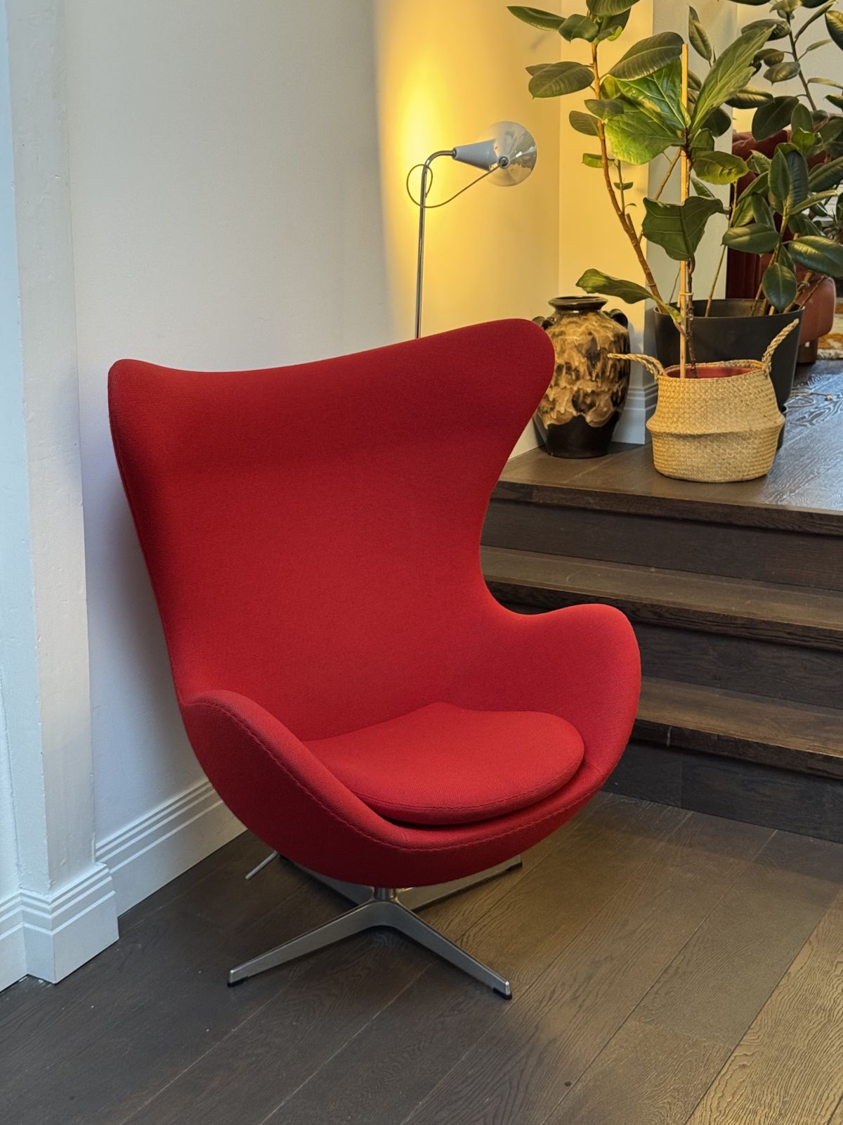 Arne Jacobsen For Fritz Hansen Mid Century Egg Chair photo vinterior