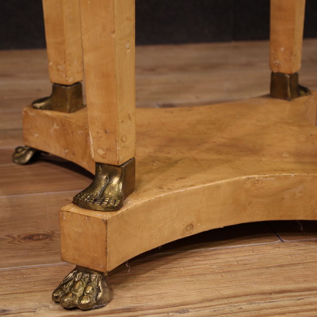 Furniture French Side Table In The Style Of Retour D'egypte From The 60s photo