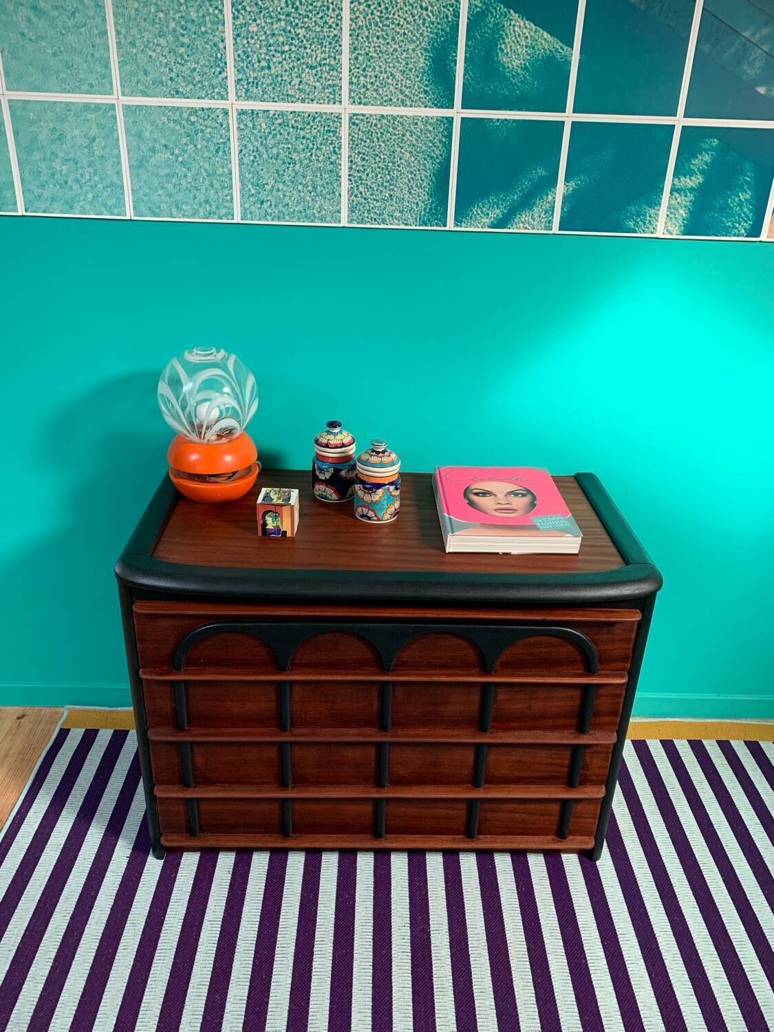 Mid Century Vintage Chest Of Drawers