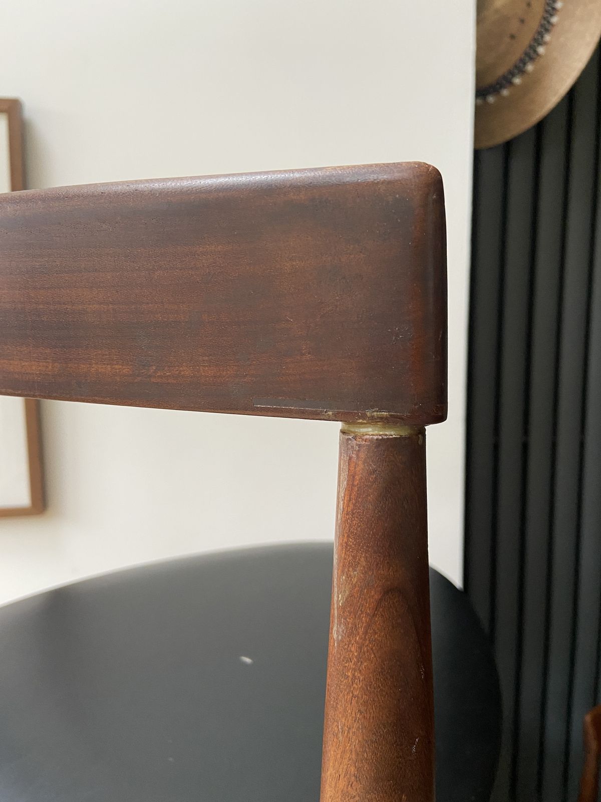 Furniture Set Of 4 Hans Olsen For Frem Rojle Tripod Chairs Mid Century Modern, Danish, Teak photo