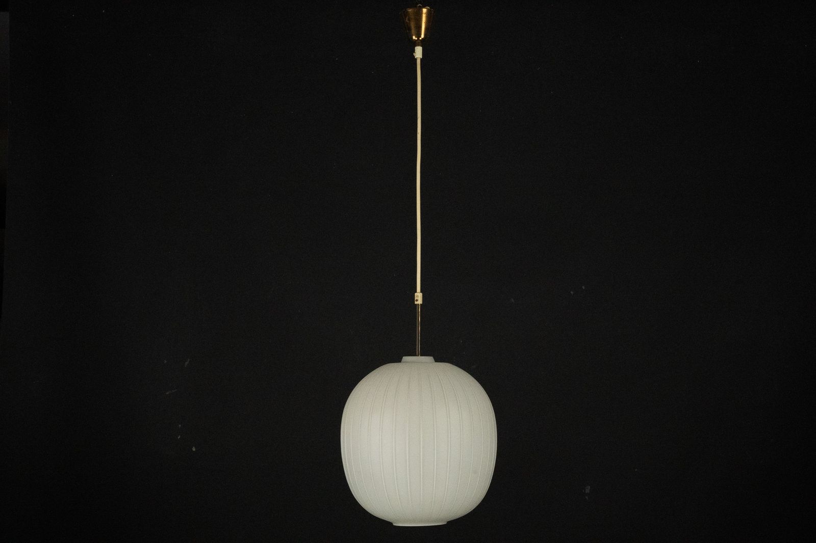 Mid Century Italian Pendant Light In The Style Of Arredoluce Monza. Italy 1950s photo Lighting