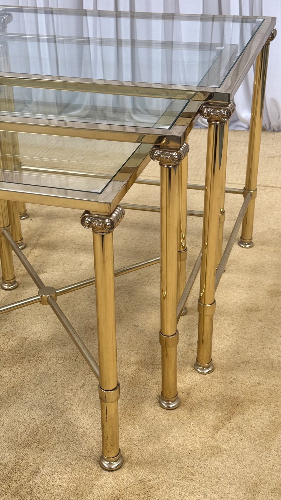 photo buy Nest Of Tables, 1970s, Vintage
