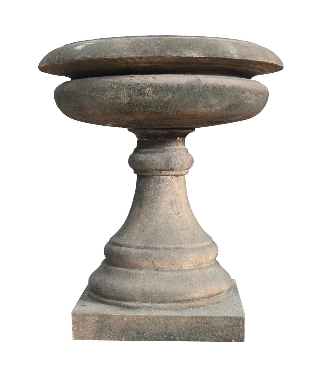 Georgian Revival Garden Tazza Font Stone Urn Bird Bath photo furniture