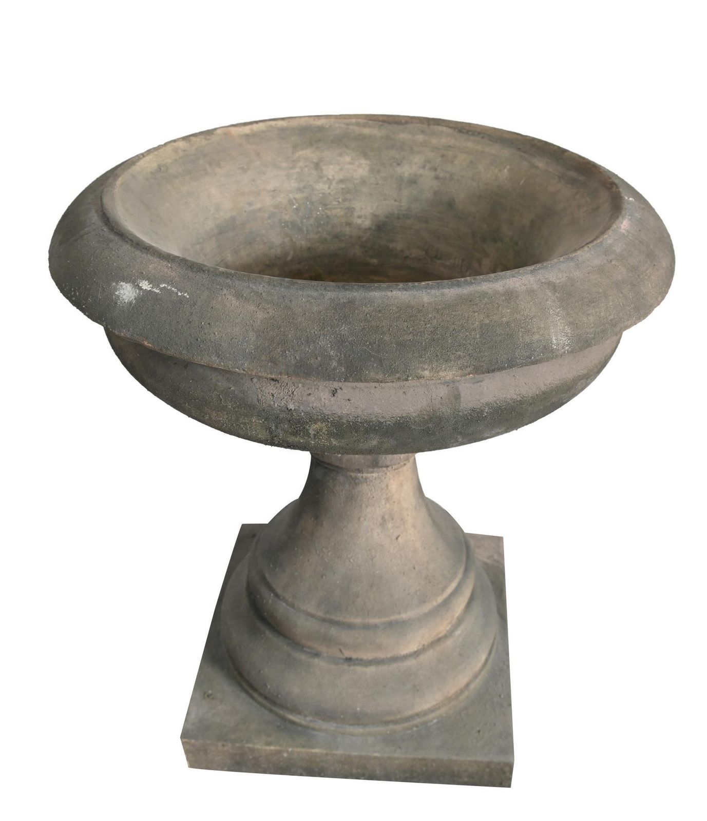 Georgian Revival Garden Tazza Font Stone Urn Bird Bath photo vinterior