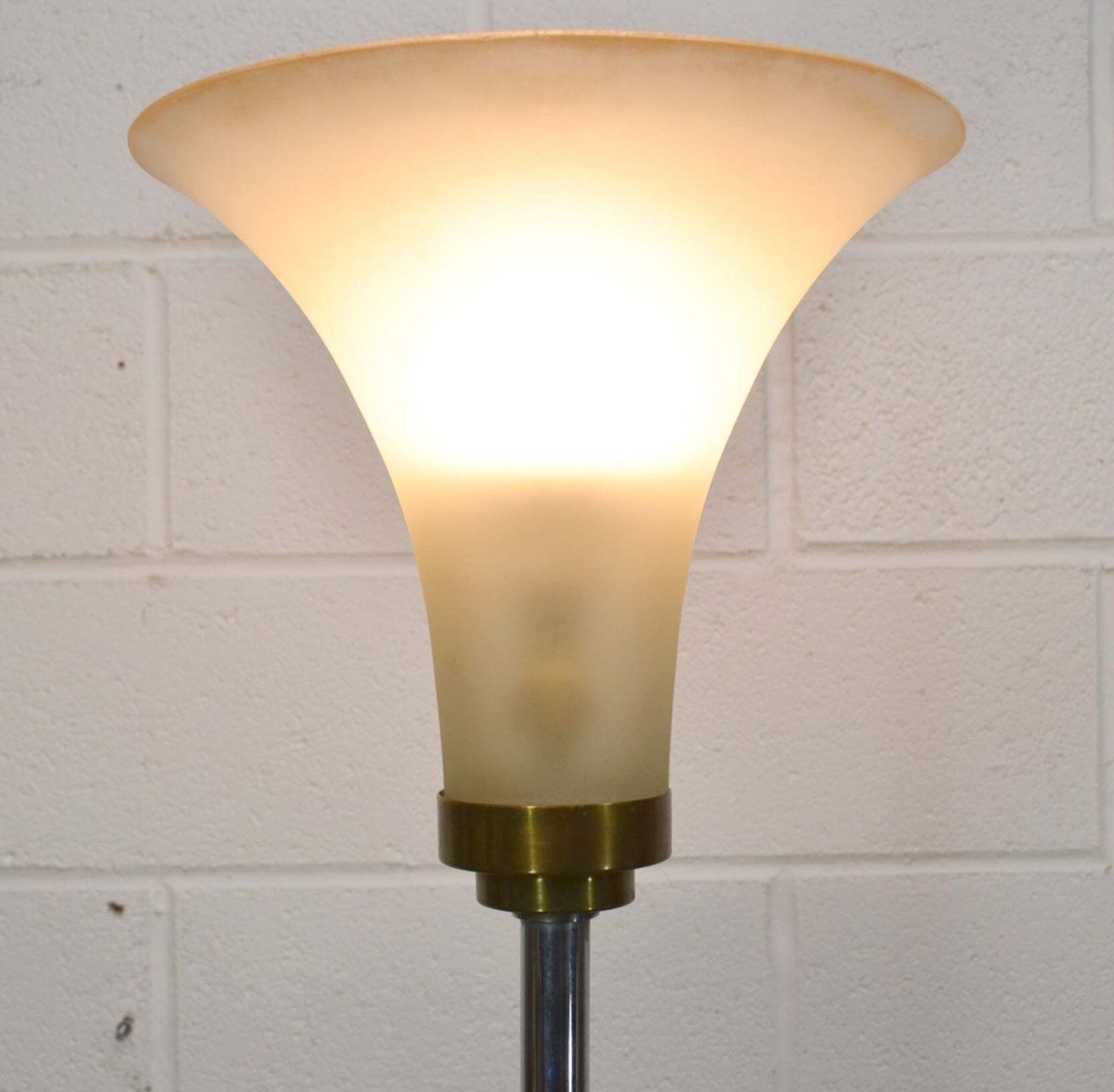 Vintage 20th Century Art Deco Floor Lamp photo vinterior