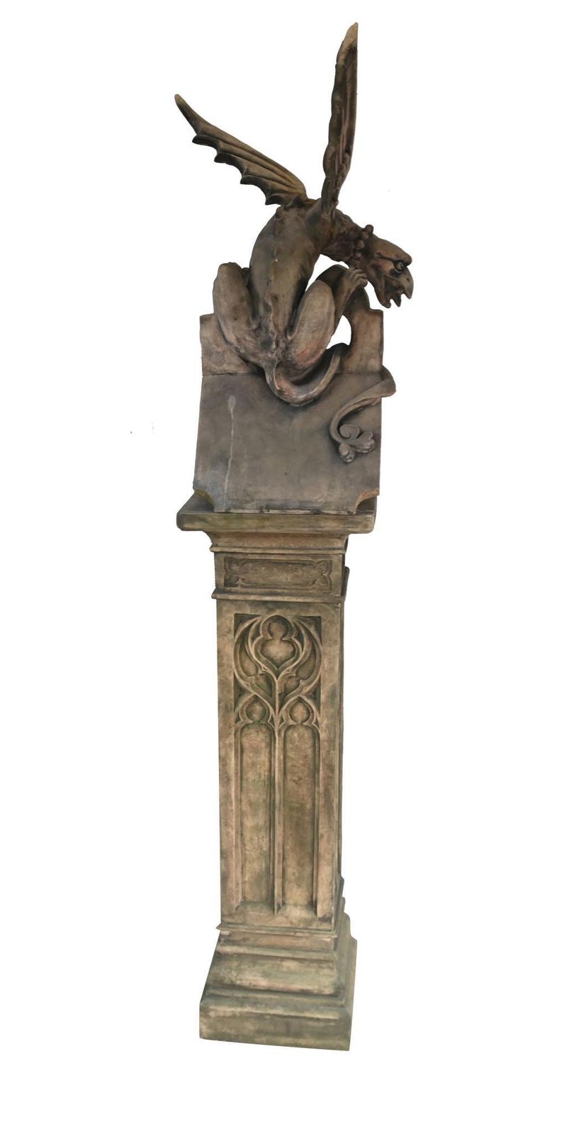 photo furniture English Stone Gargoyle Griffin Garden Statue