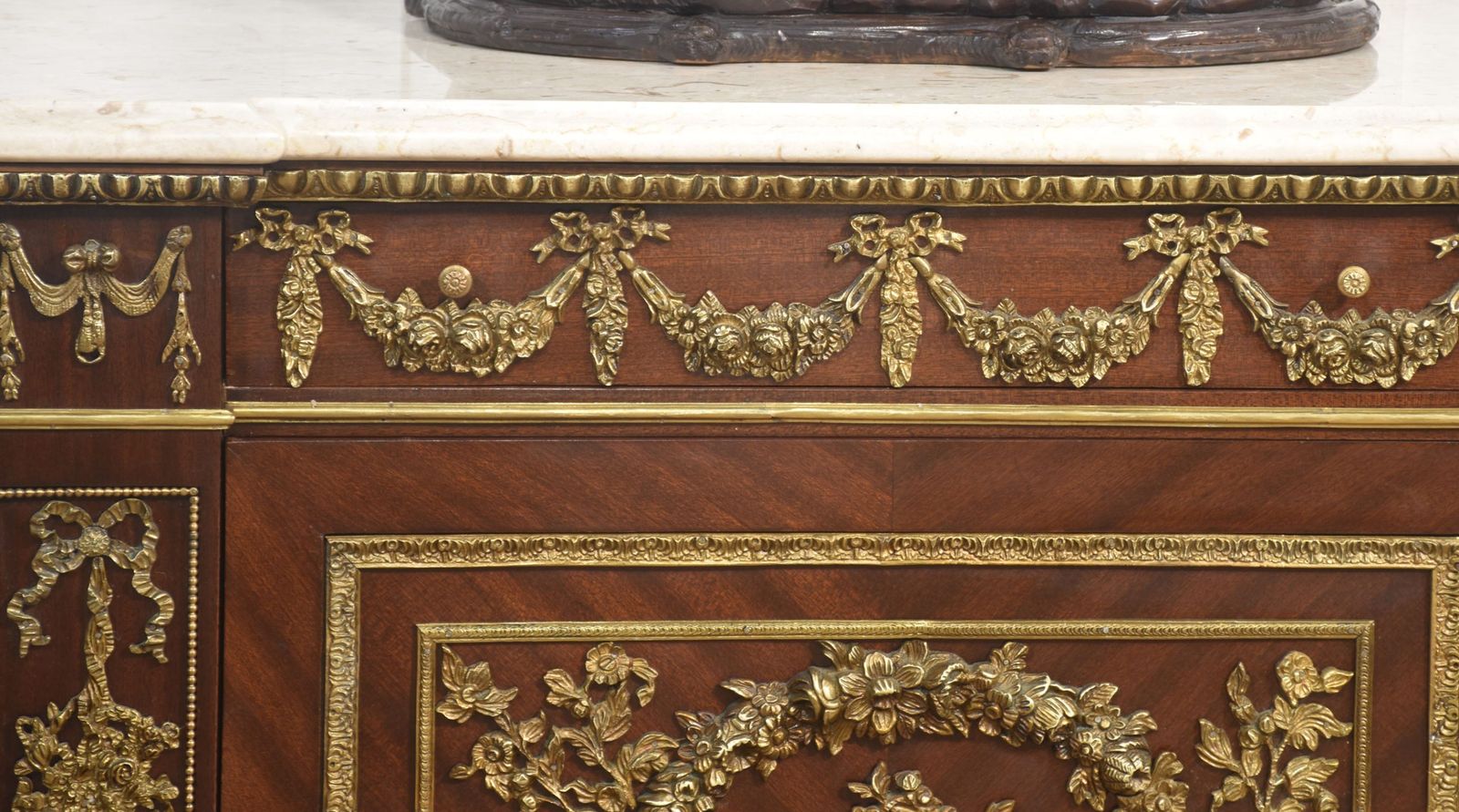 Louis XVI Style Mahogany Cabinet photo furniture