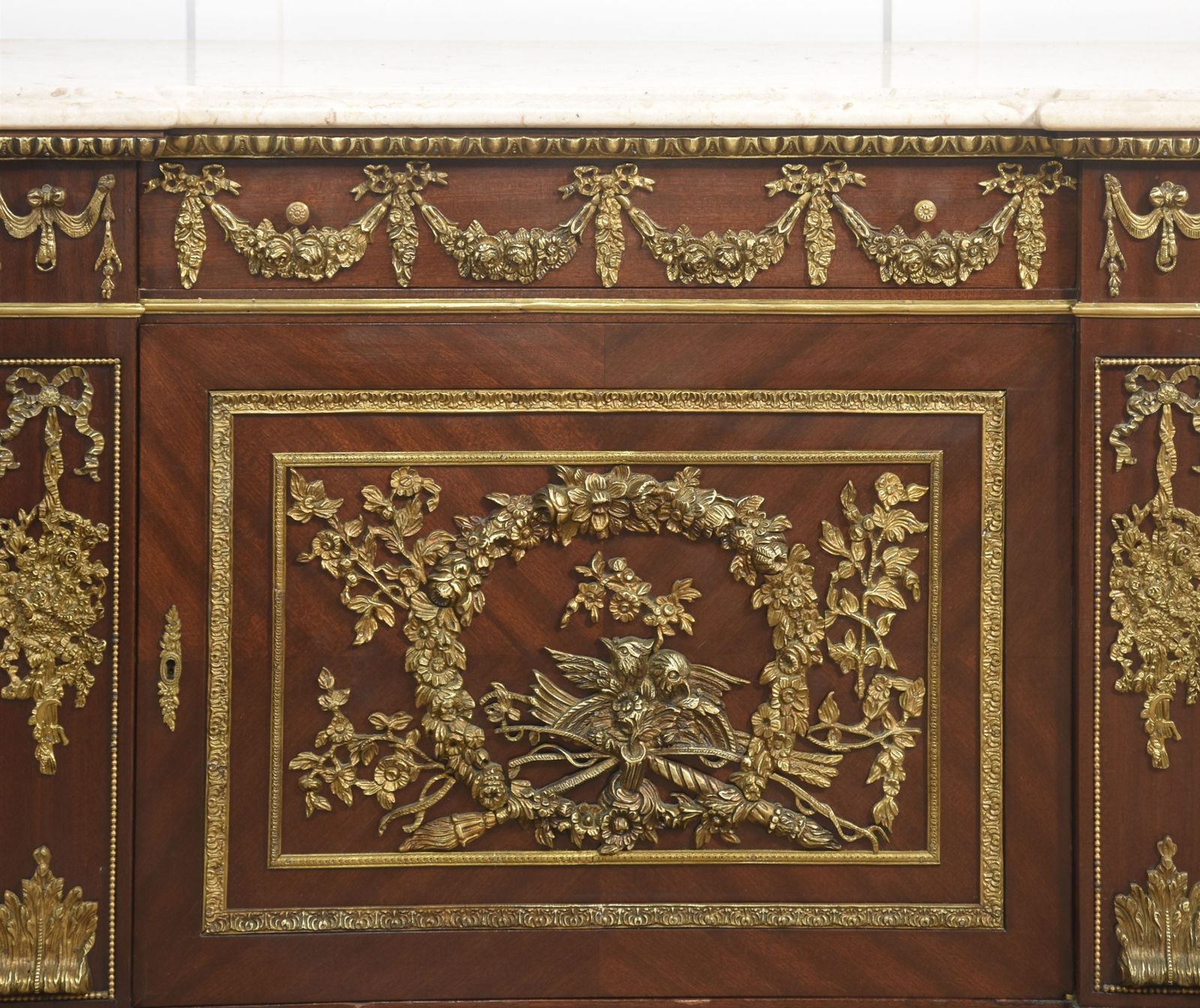 photo for sale Louis XVI Style Mahogany Cabinet