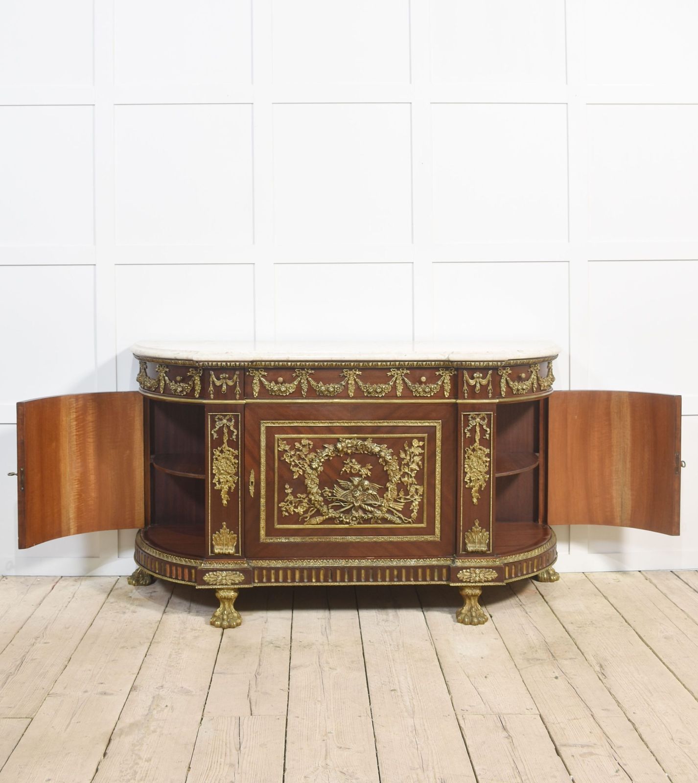 4620.0 Louis XVI Style Mahogany Cabinet photo