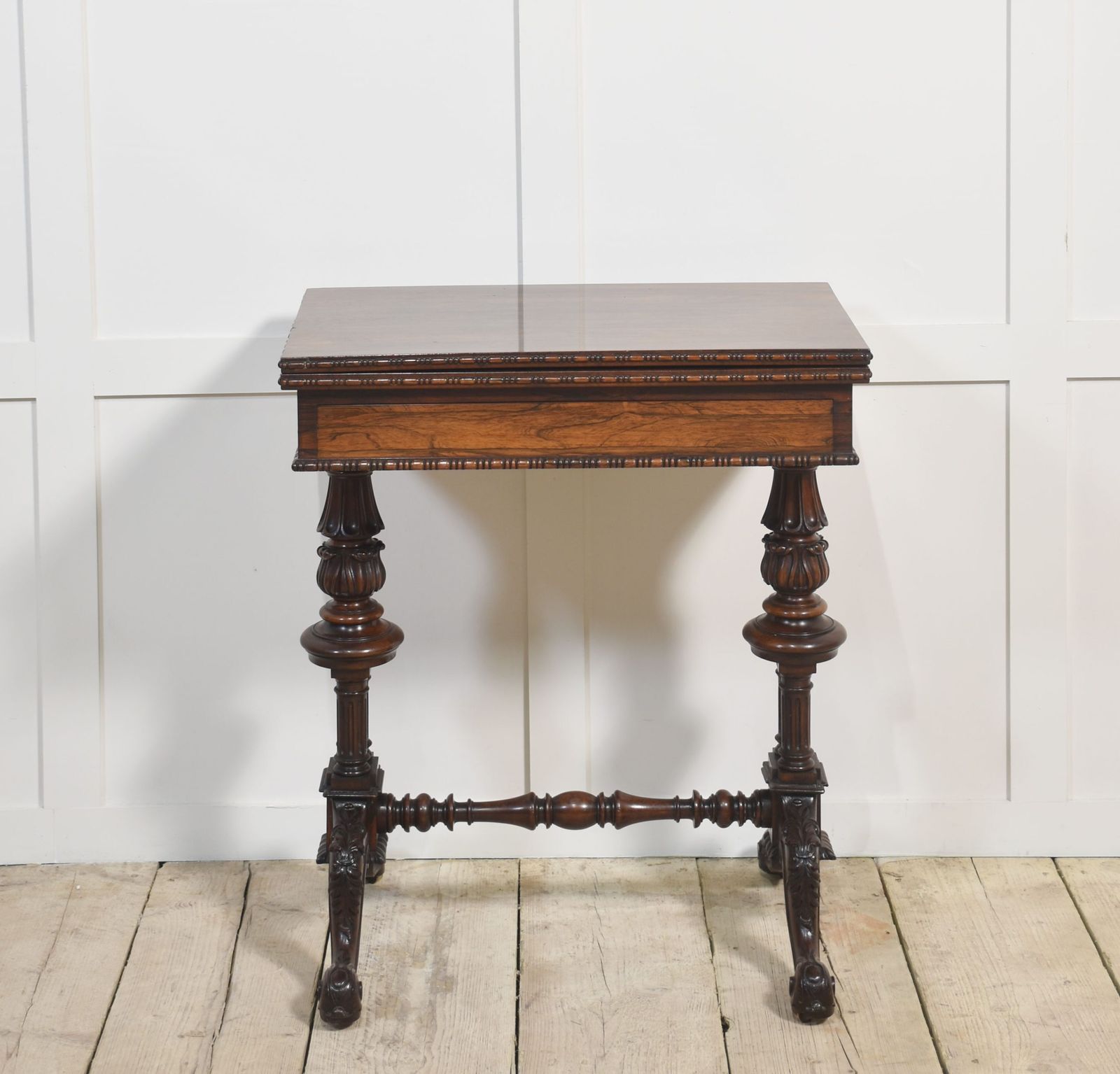 19th Century Gillows Design Rosewood Card Table
