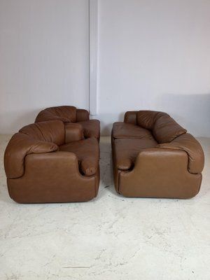 Confidential Lounge Chairs And Sofa By Alberto Rosselli, Set Of 3