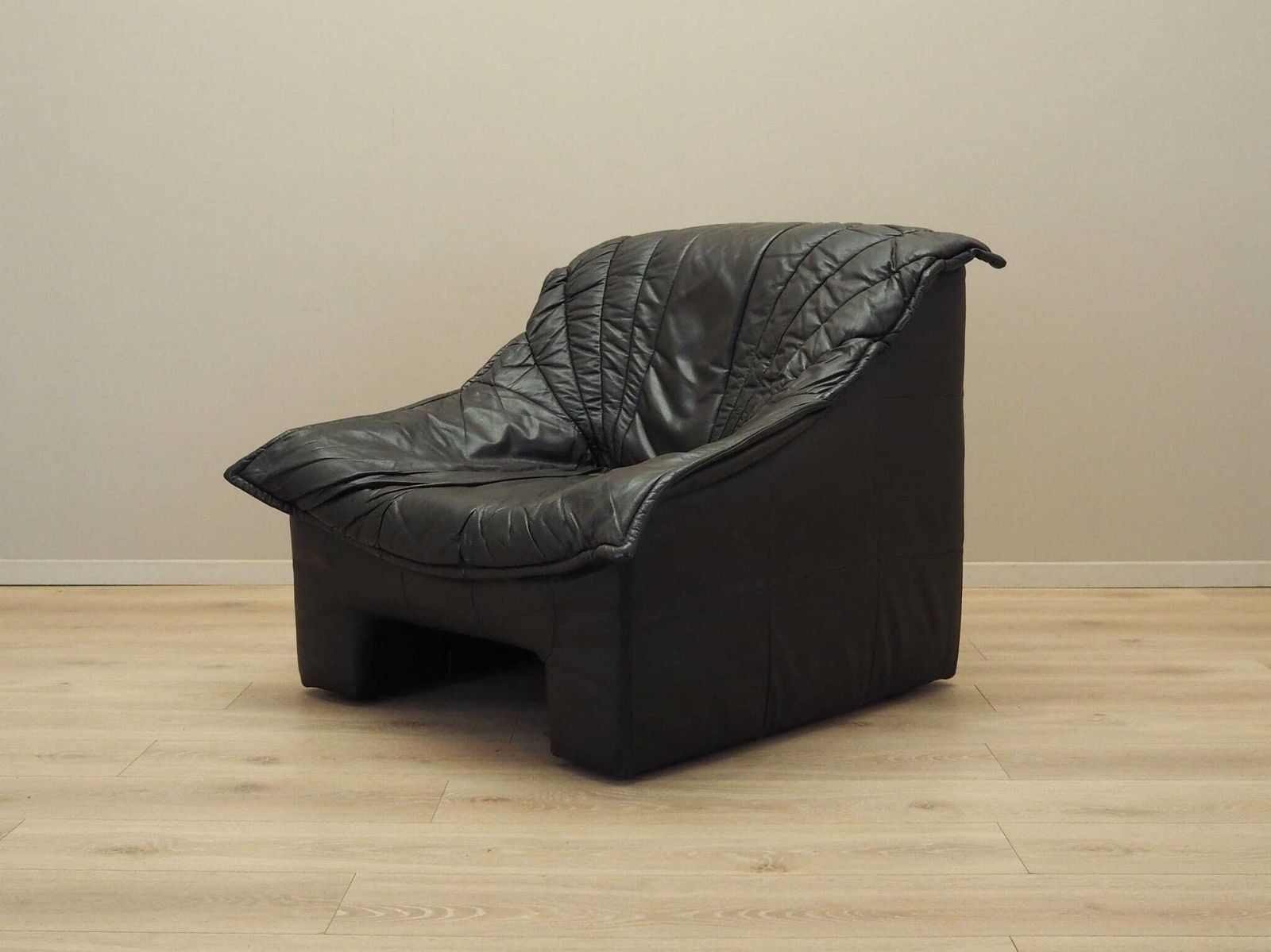 Leren Fauteuil, Italiaans Design, Ca. Jaren 1960, Productie: Italië photo 1359.0