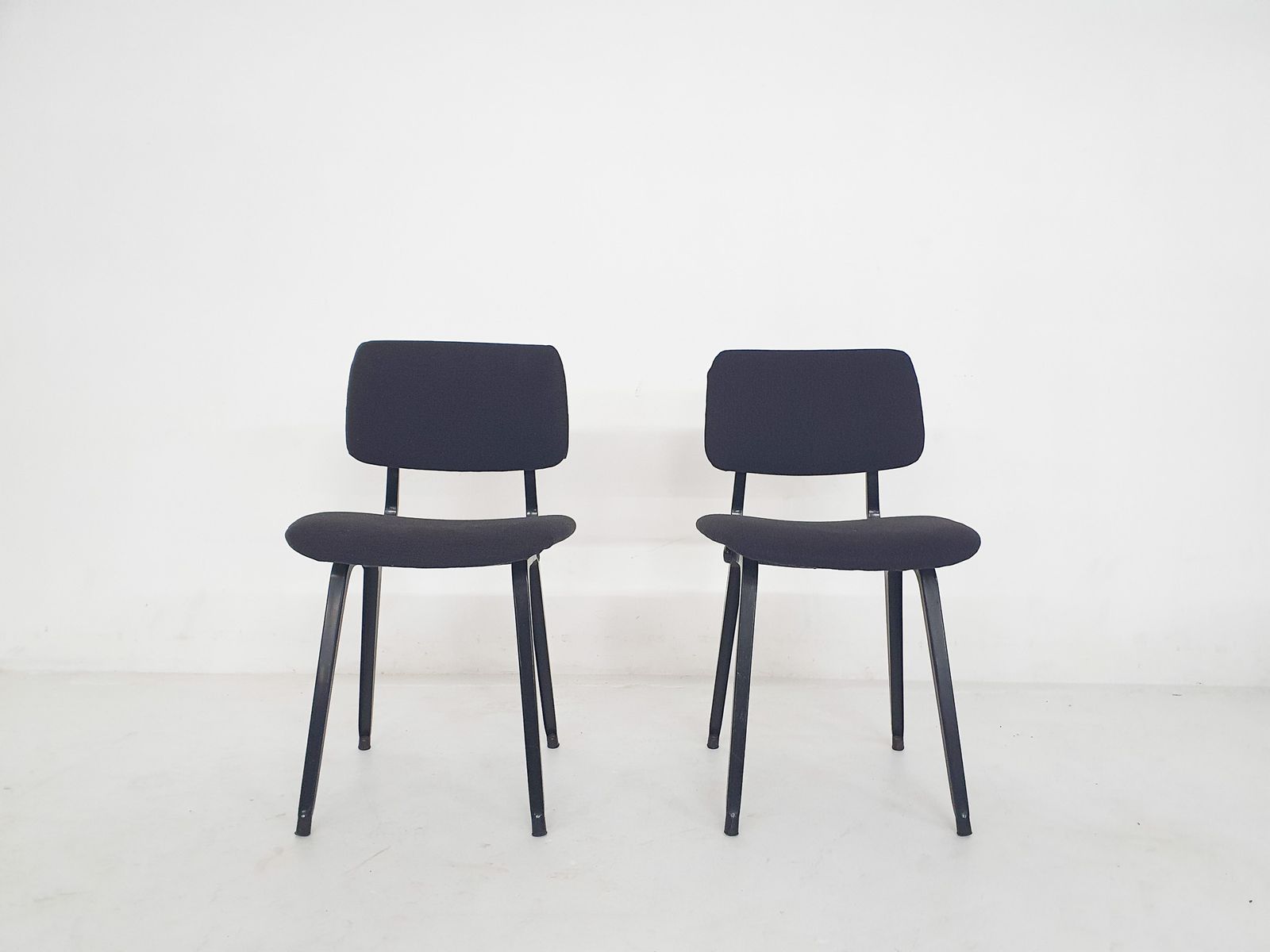 Set Of Two Friso Kramer For Ahrend De Cirkel Revolt Chairs, The Netherlands 1989 photo furniture
