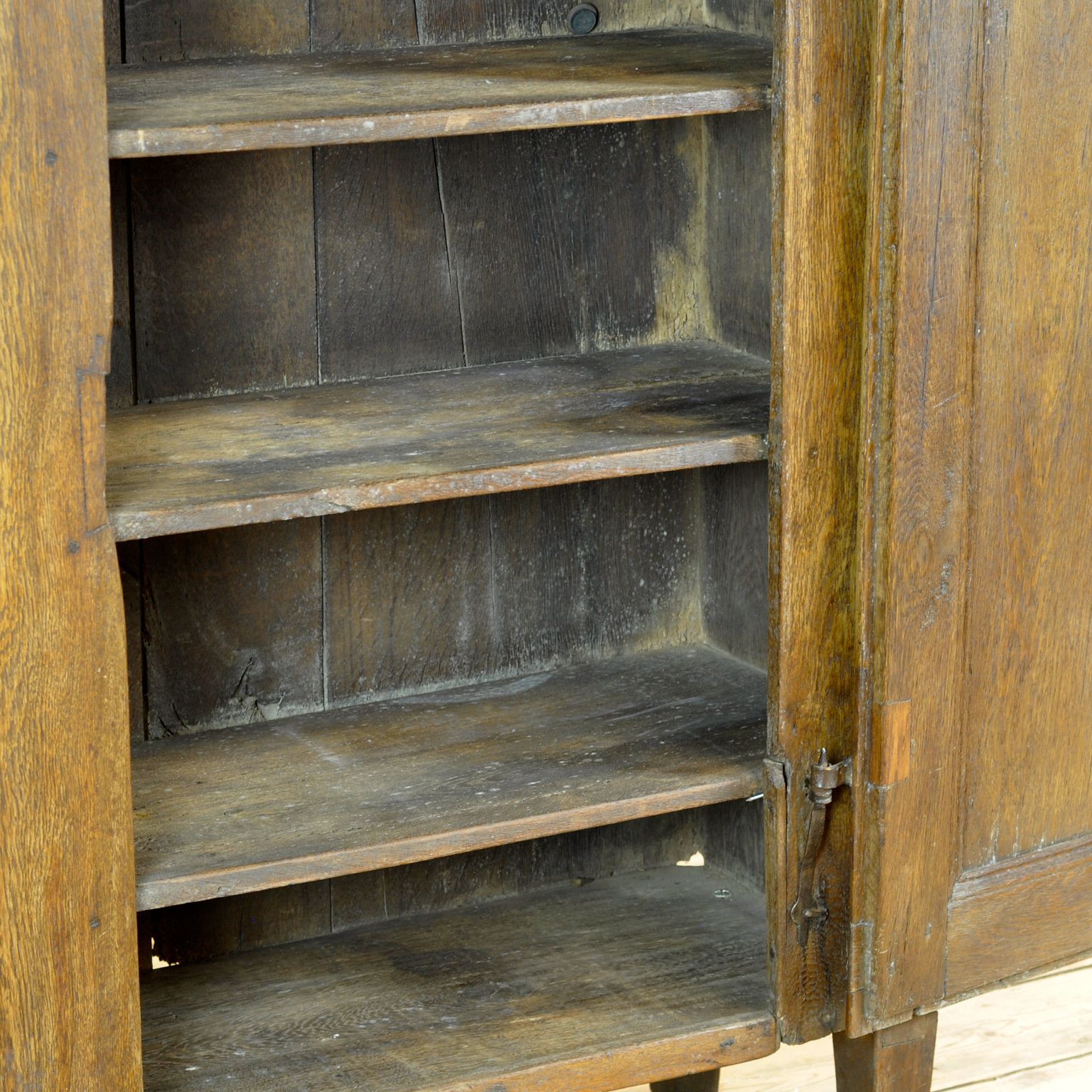 Antique Oak French Cabinet, Circa 1820 photo furniture