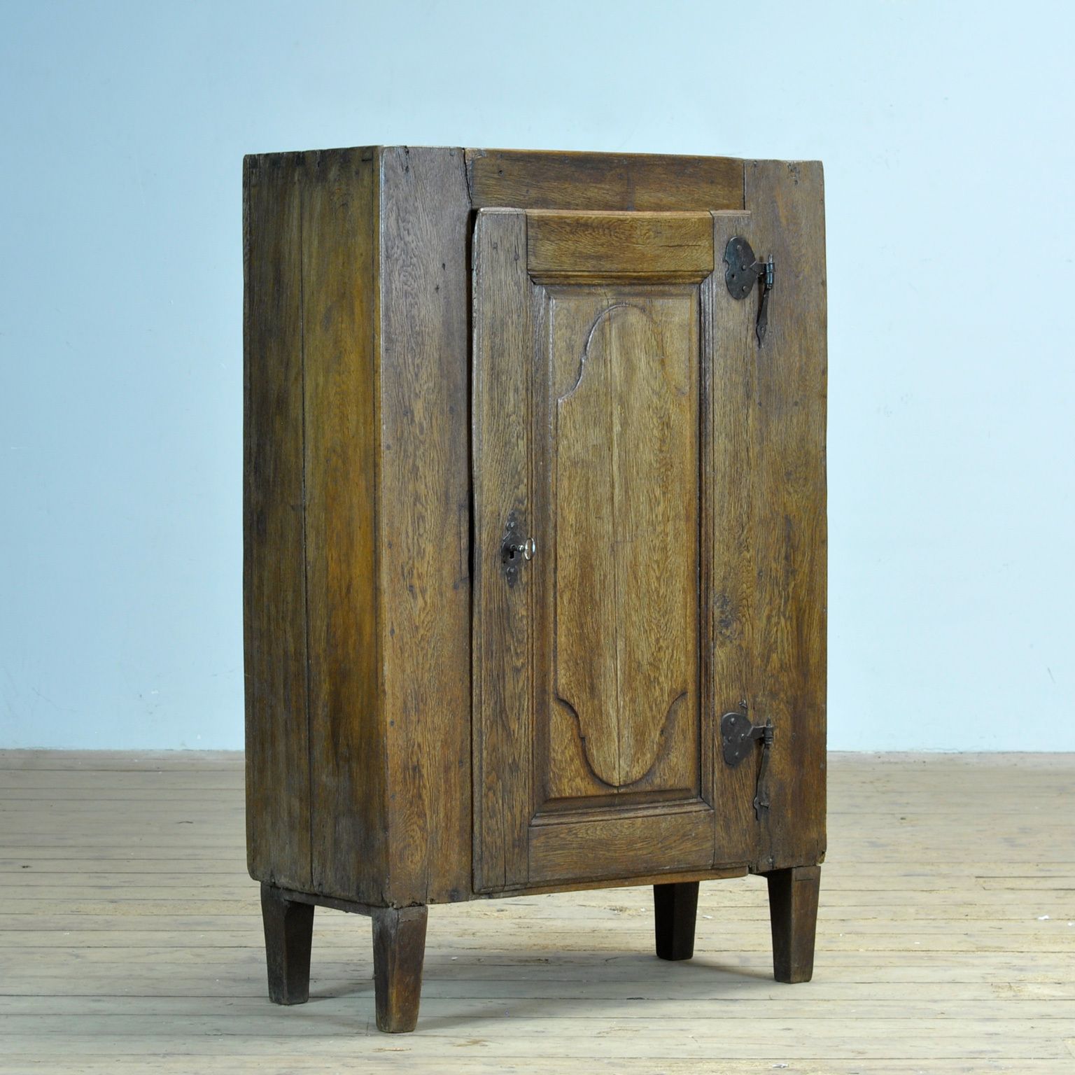 Antique Oak French Cabinet, Circa 1820 photo 595.0