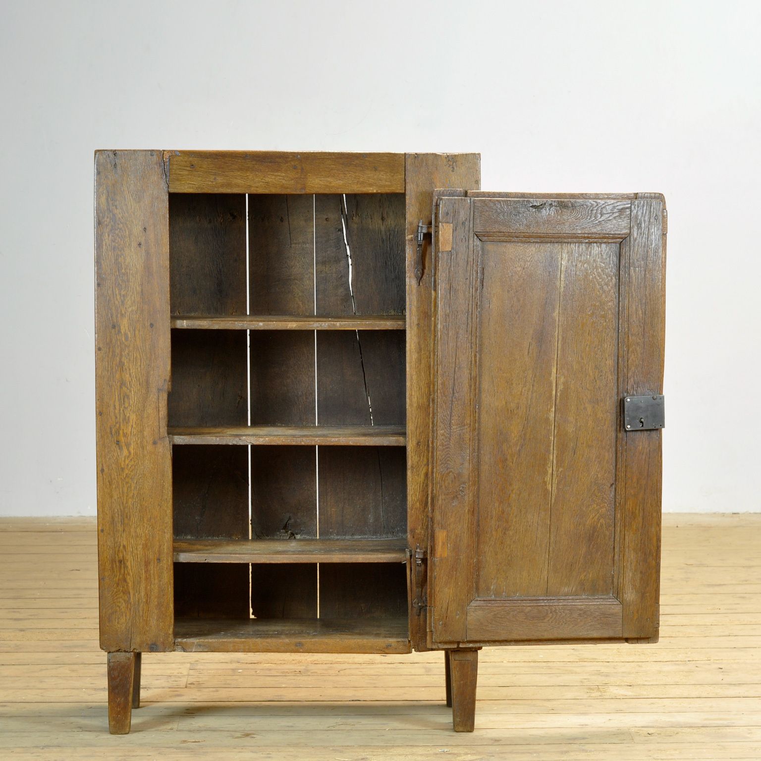 Antique Oak French Cabinet, Circa 1820 photo vinterior