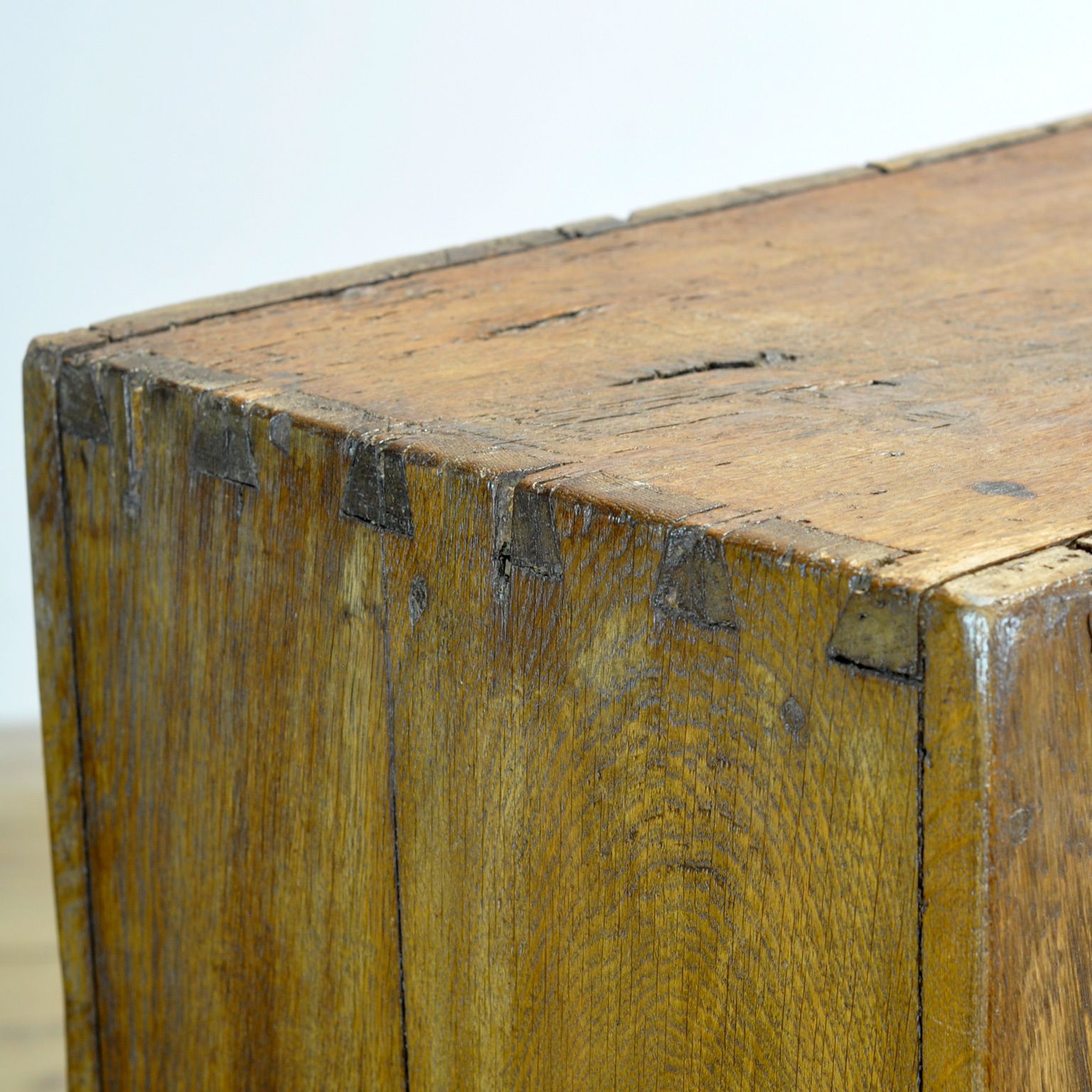 photo vinterior Antique Oak French Cabinet, Circa 1820