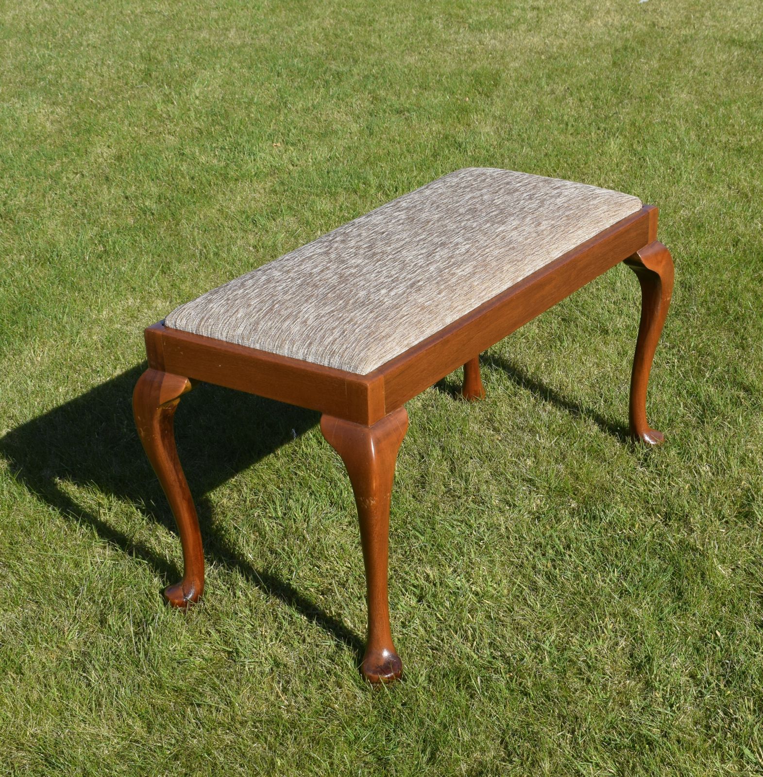 335.0 Early 20th Century Duet Piano Stool photo