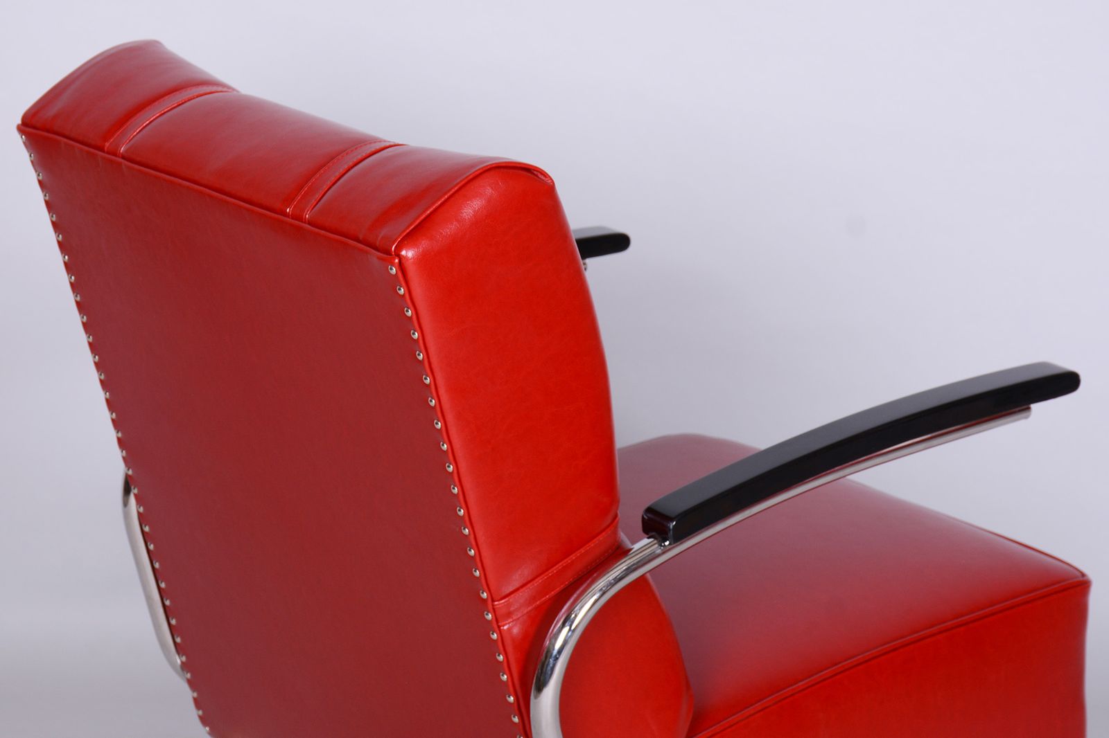 photo furniture Set Of Two Restored Bauhaus Armchairs, By Vichr A Spol., Chrome, Germany, 1930s