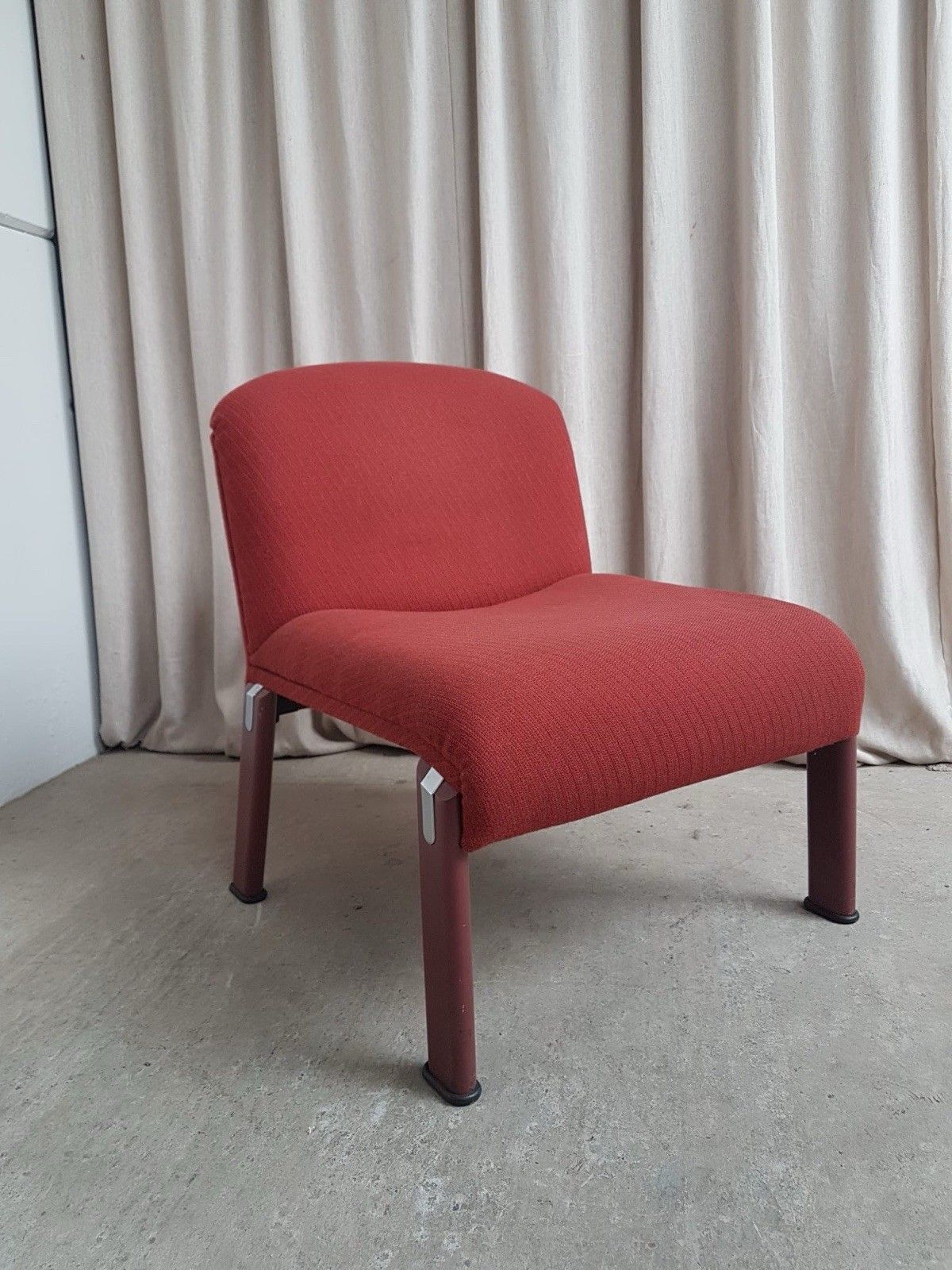 Vtg Late Mid Century Modernist Studio Lounge Chair Scandi Retro Post Modern R801 photo 178.25