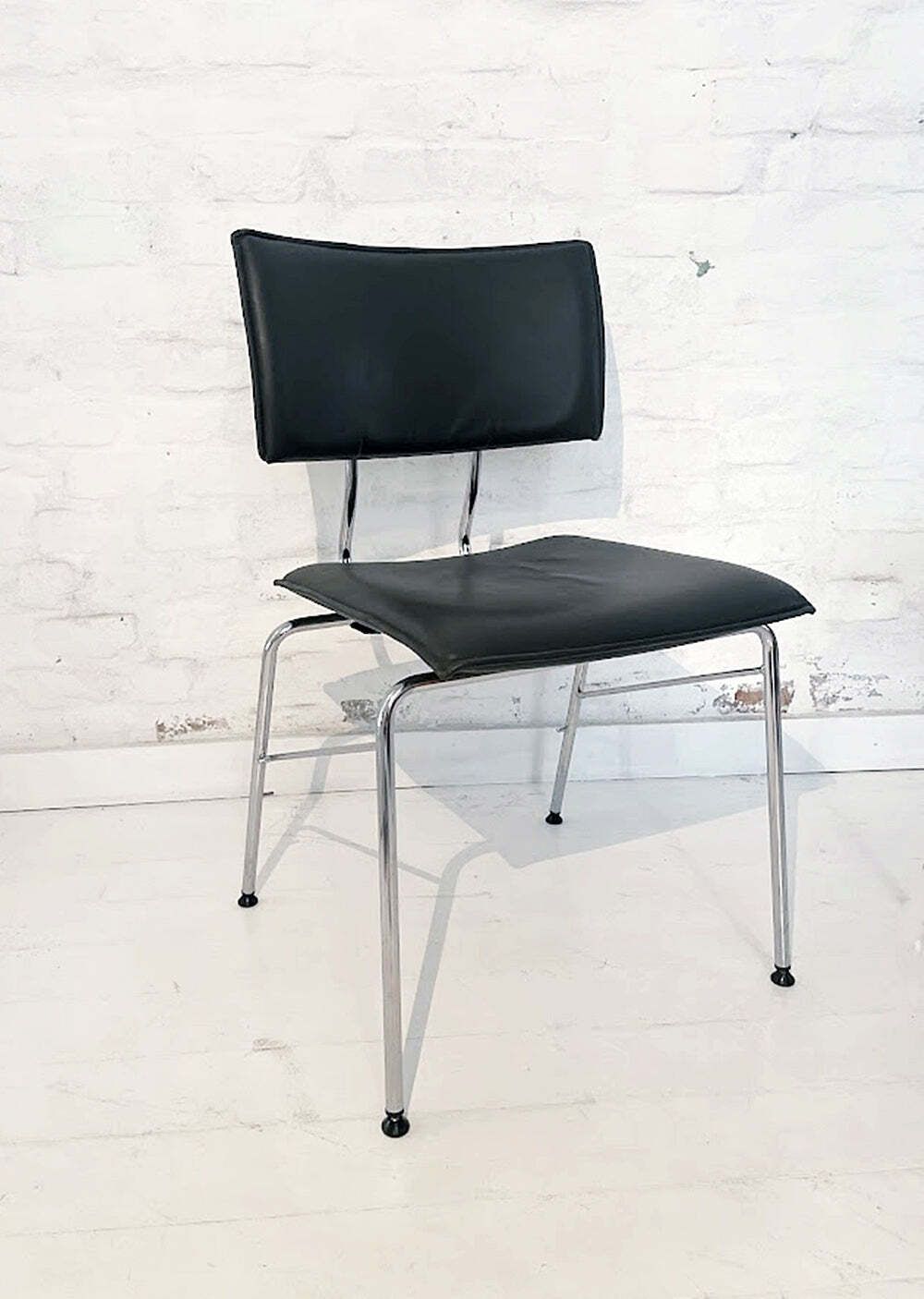 Sparta Leather Chair By Christoph Hindermann For Dietiker 1990s photo for sale