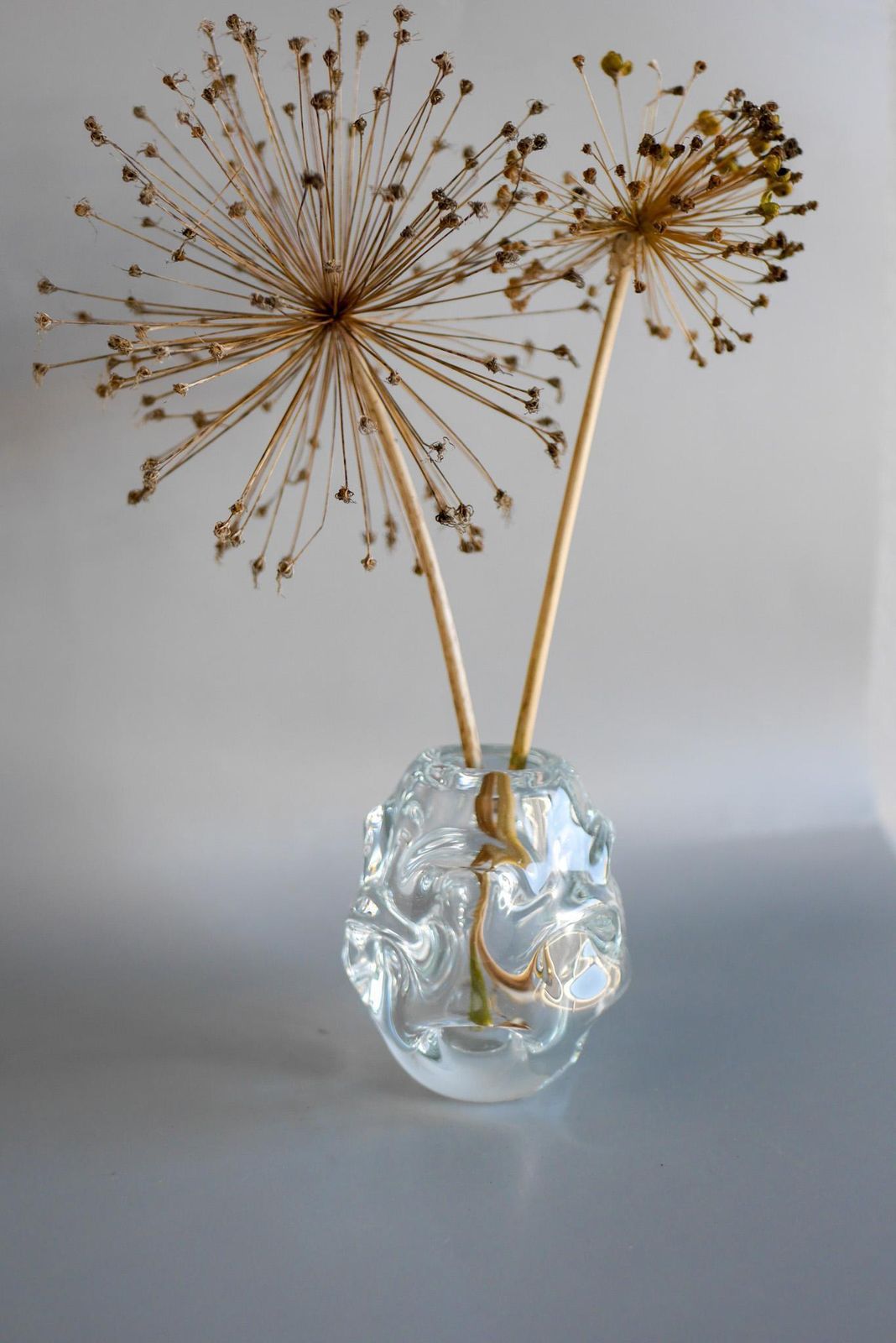 A Small Clear Crystal Glass Vase By Börne Augustsson For åseda, Sweden photo Home Decor