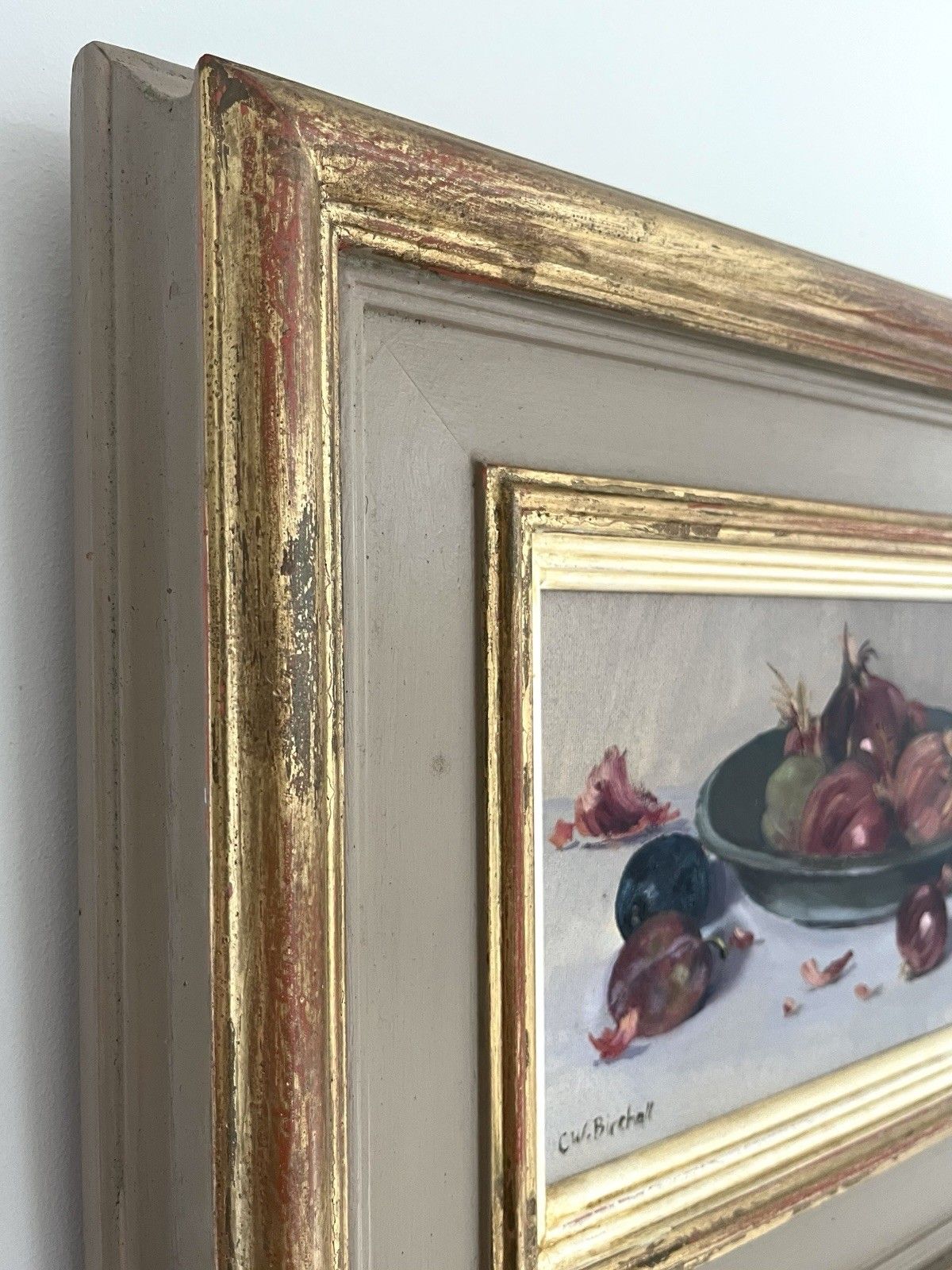 photo vintage Christine Birchall British Contemporary Still Life  Oil On Canvas Fine Art