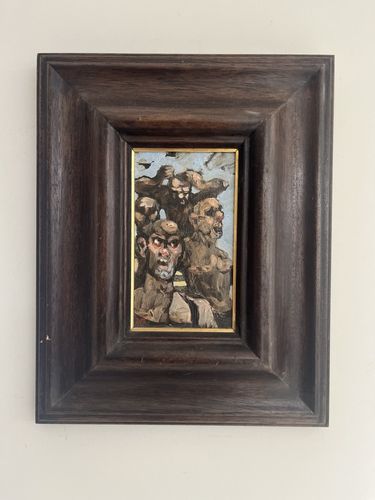 Donald Macleod Scottish Oil On Board Contemporary Art photo for sale