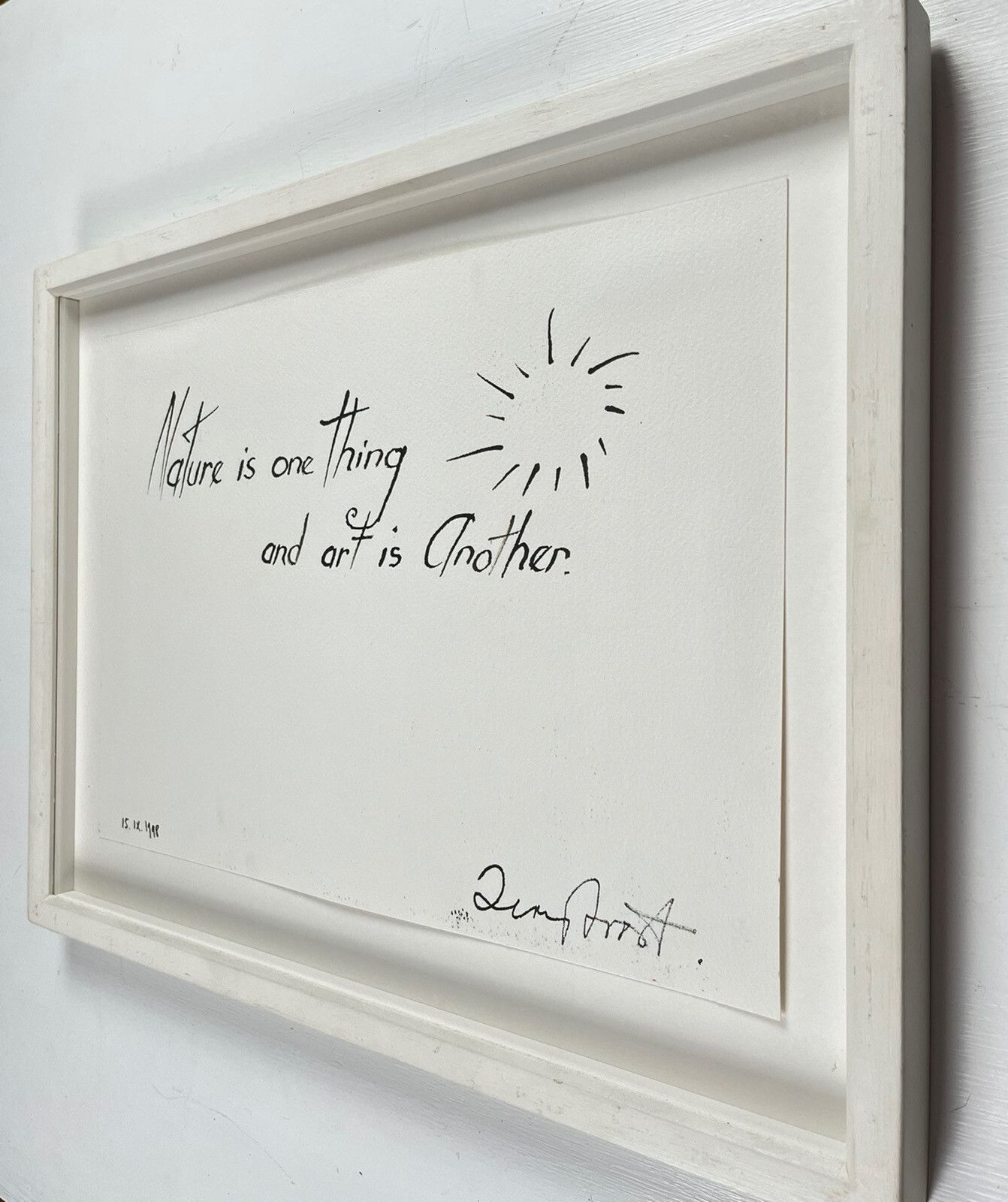 Sir Terry Frost Ink On Paper photo 1095.0