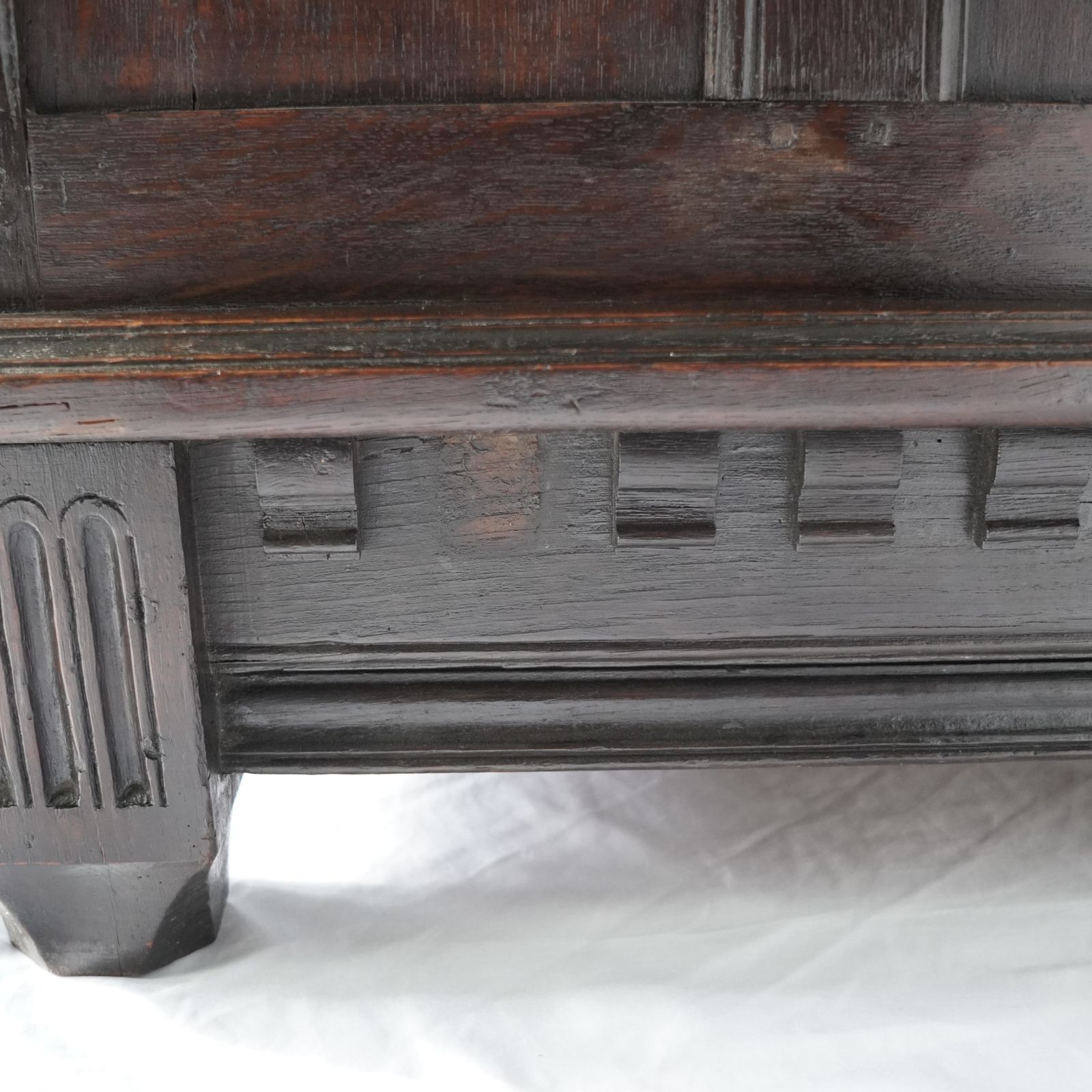 17th Century & Later Oak Coffer/ Chest Of Drawers photo for sale
