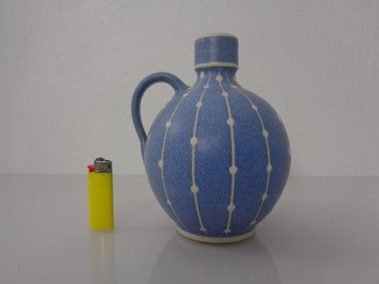 Studio Ceramic Vase By Carl Fischer For Bürgel, 1960s photo furniture