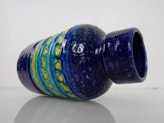 Studio Ceramic Vase By Aldo Londi For Bitossi, 1960s photo buy
