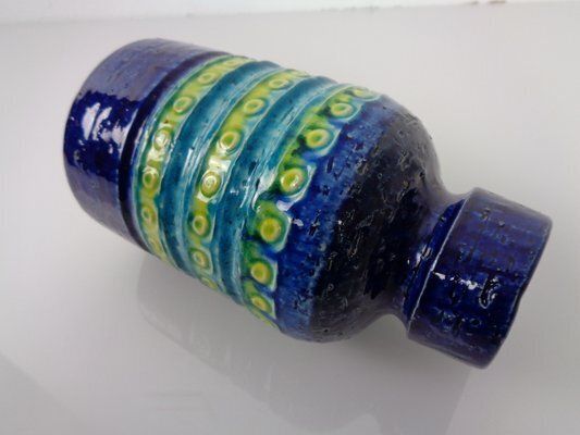 photo for sale Studio Ceramic Vase By Aldo Londi For Bitossi, 1960s